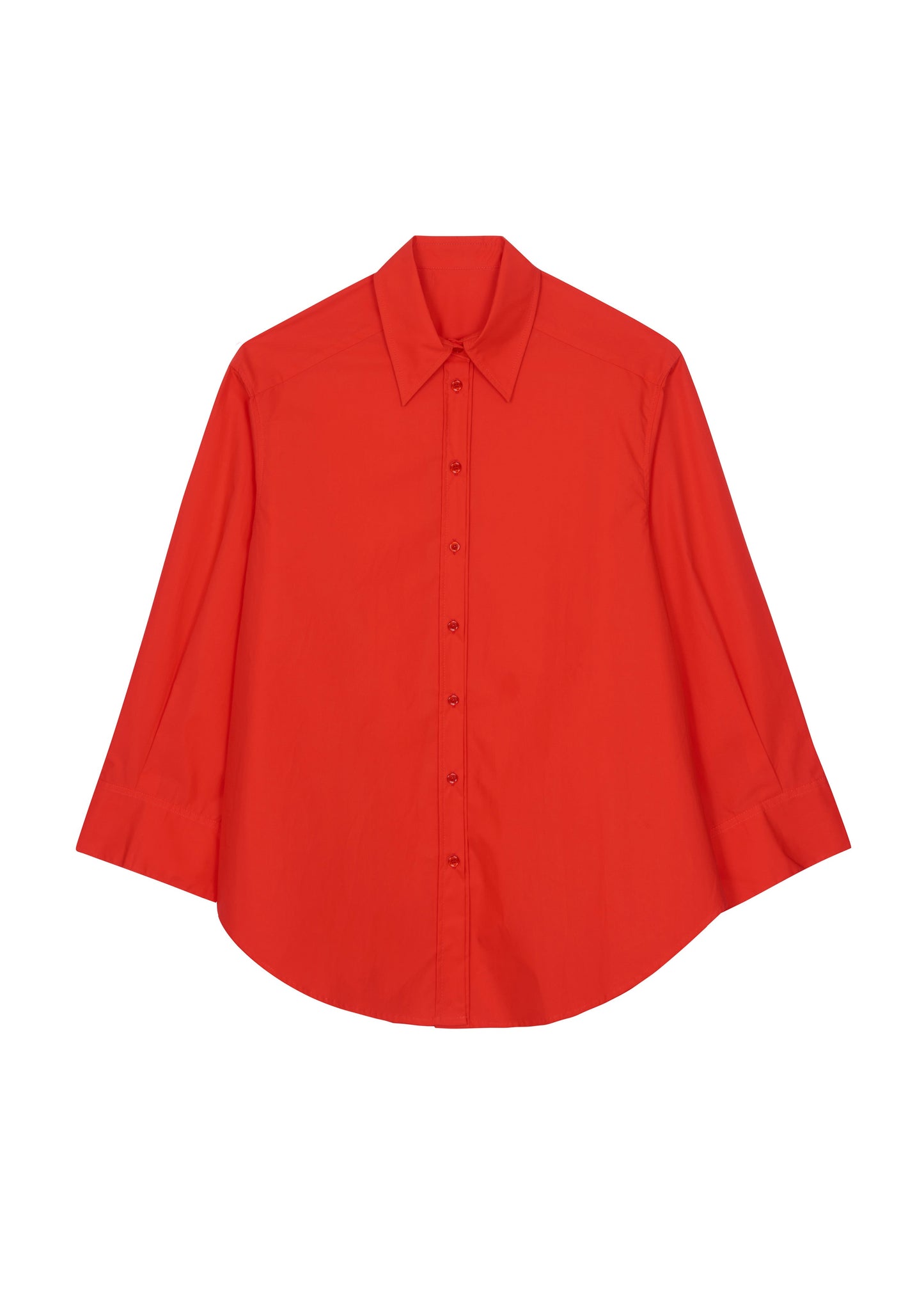 Prato Button Up Shirt - Red