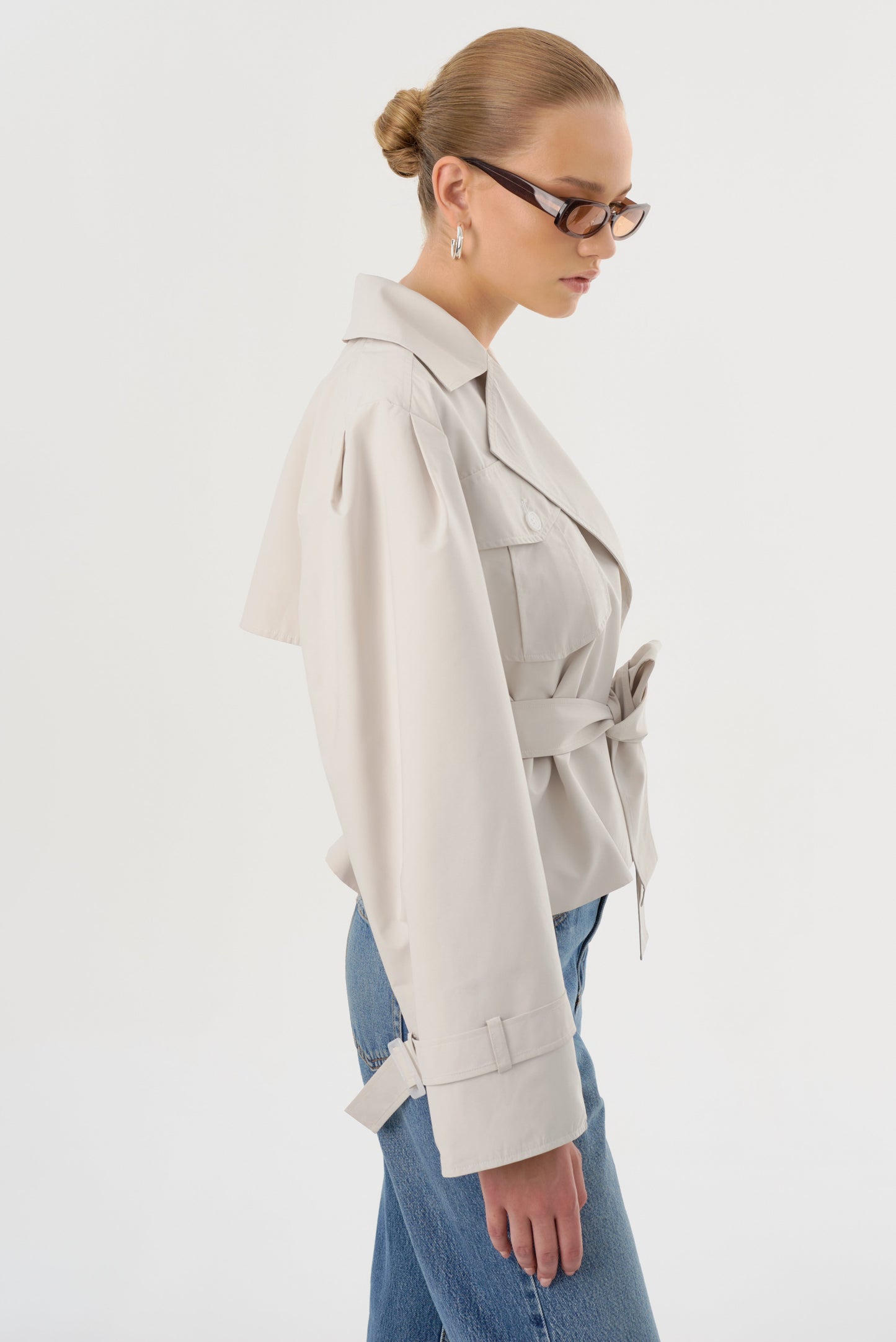 QUINN | Short Trench Jacket