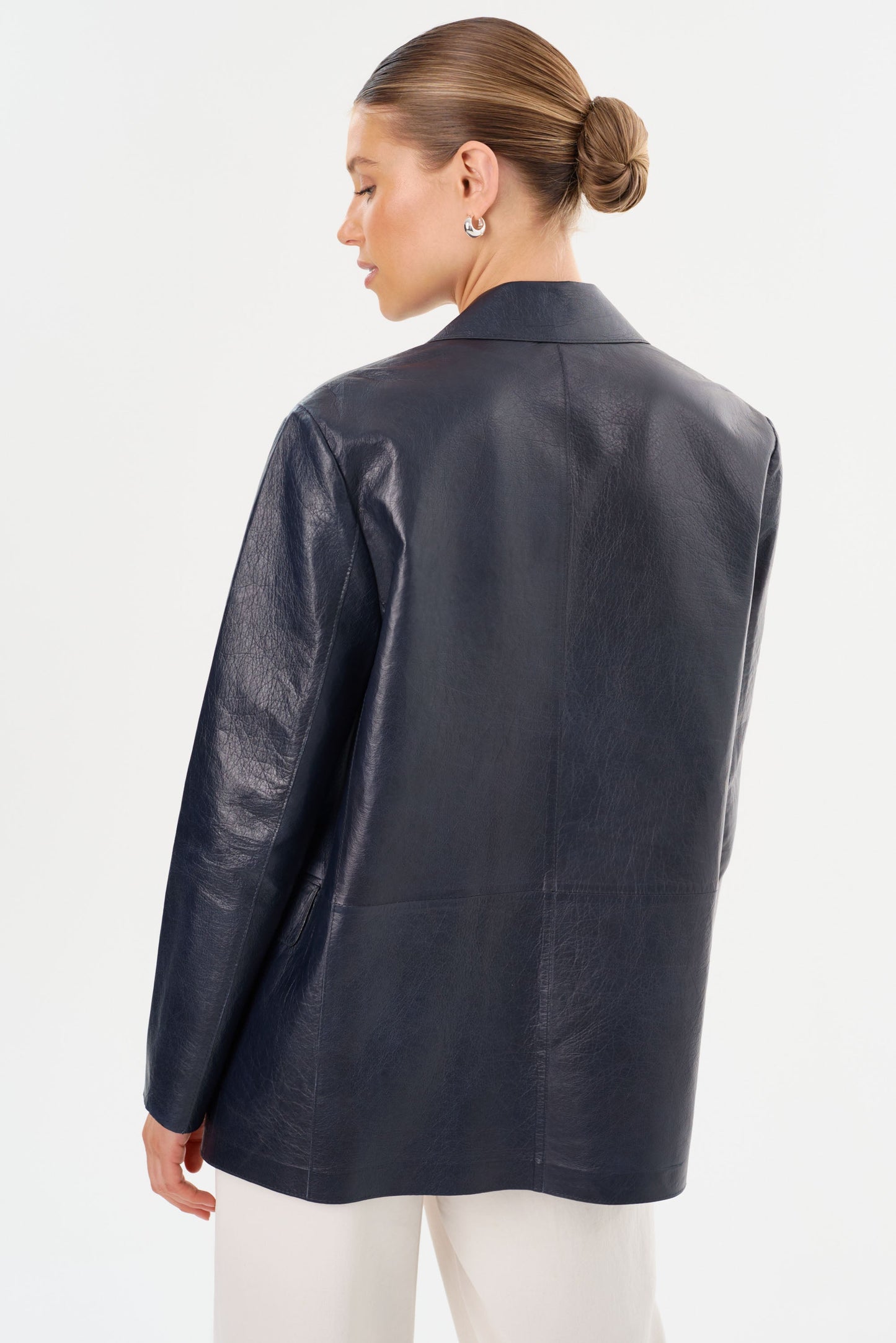 QUIRINA | Leather Blazer