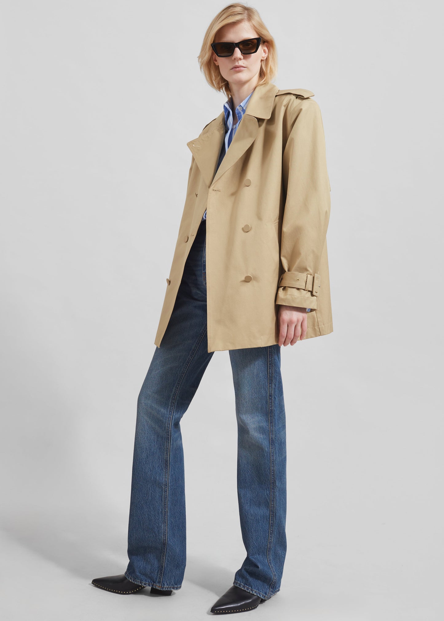 Raleigh Trench Coat - Beige