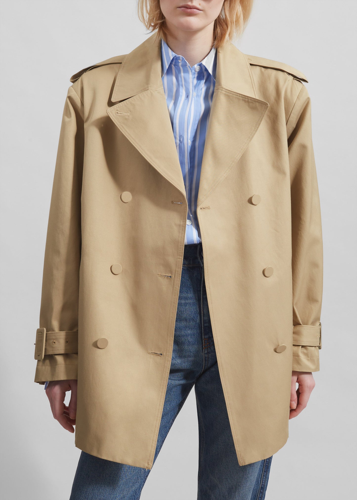 Raleigh Trench Coat - Beige