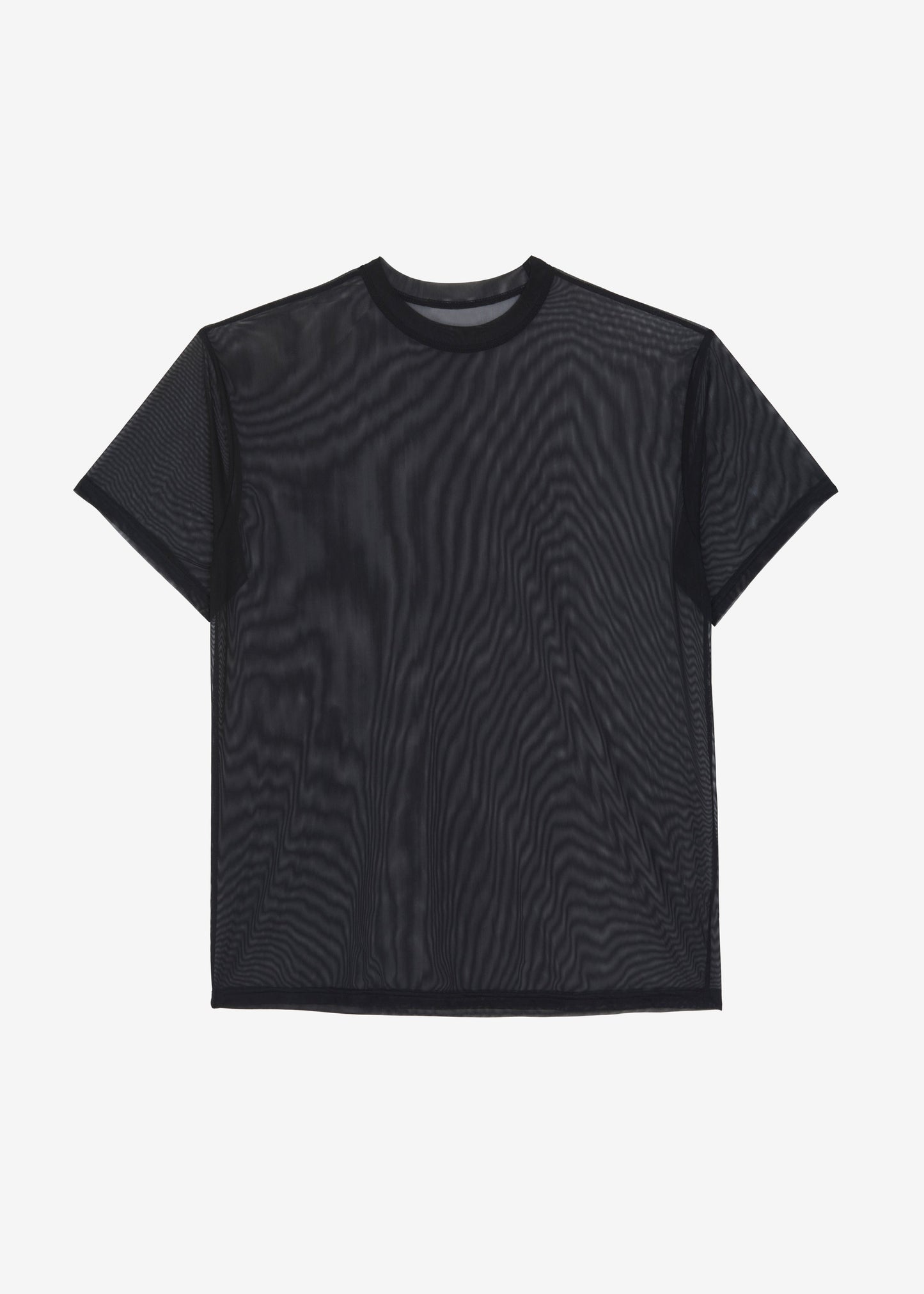 Ramy Mesh Tee - Black