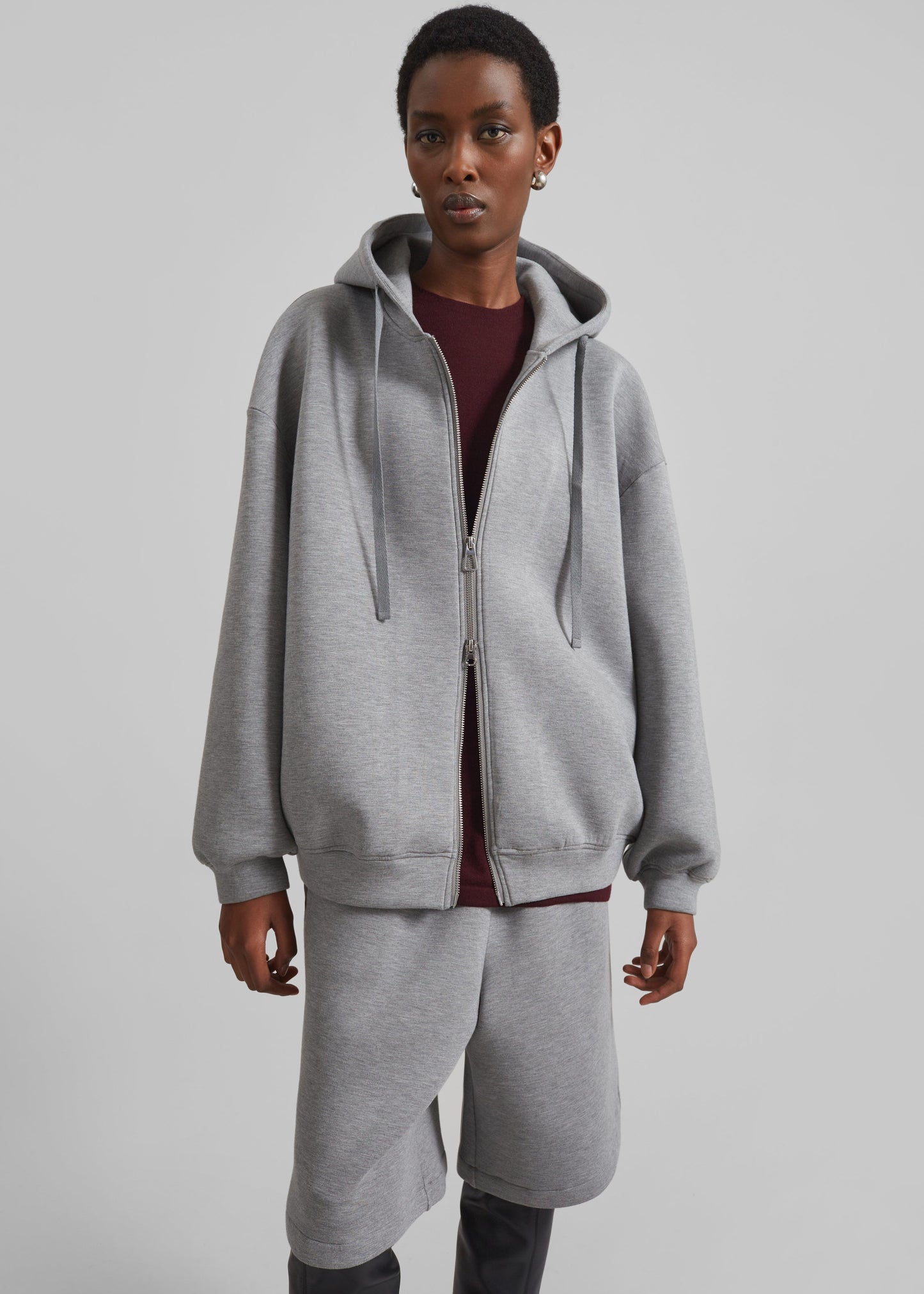 Rian Oversized Hoodie - Grey