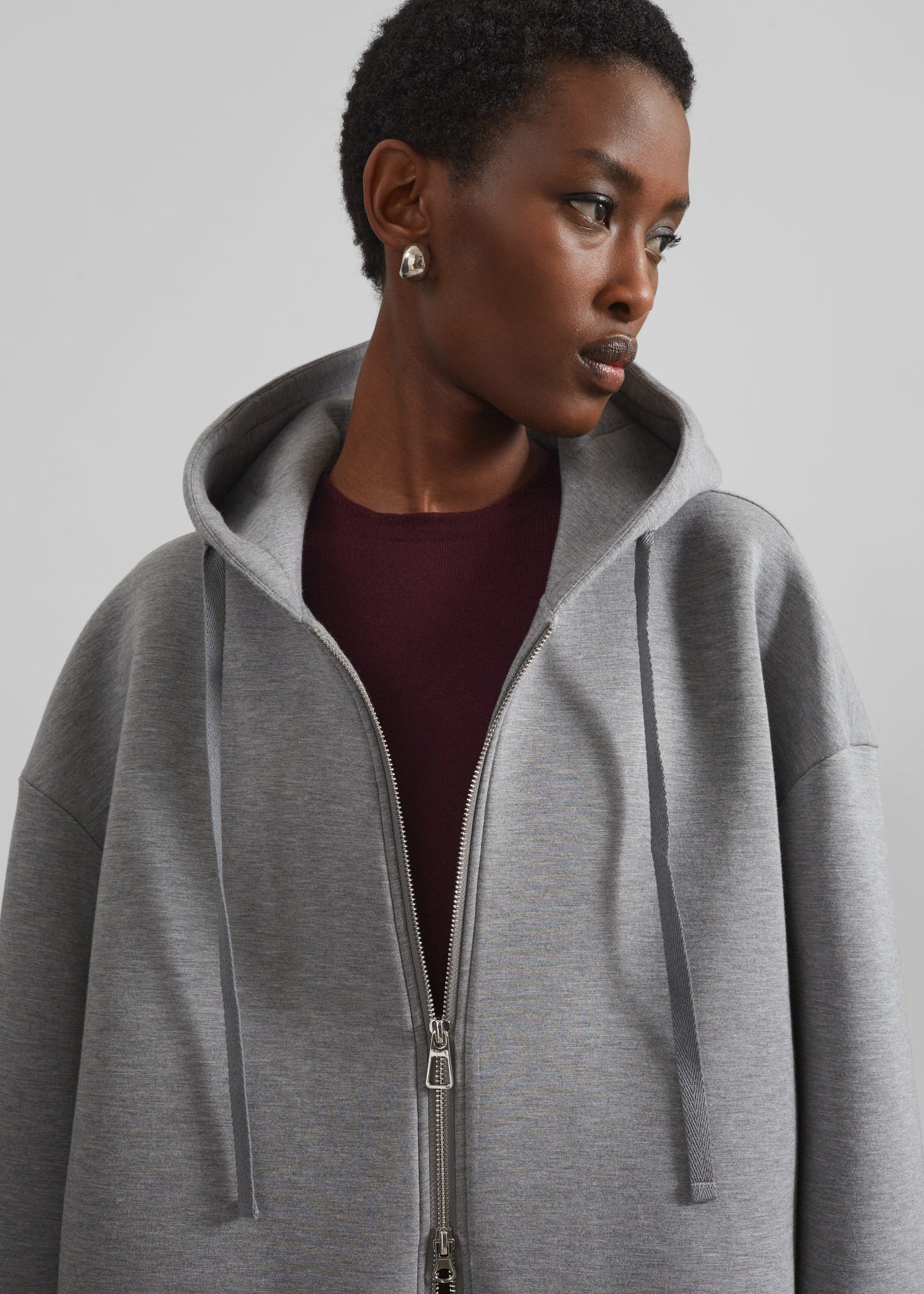 Rian Oversized Hoodie - Grey