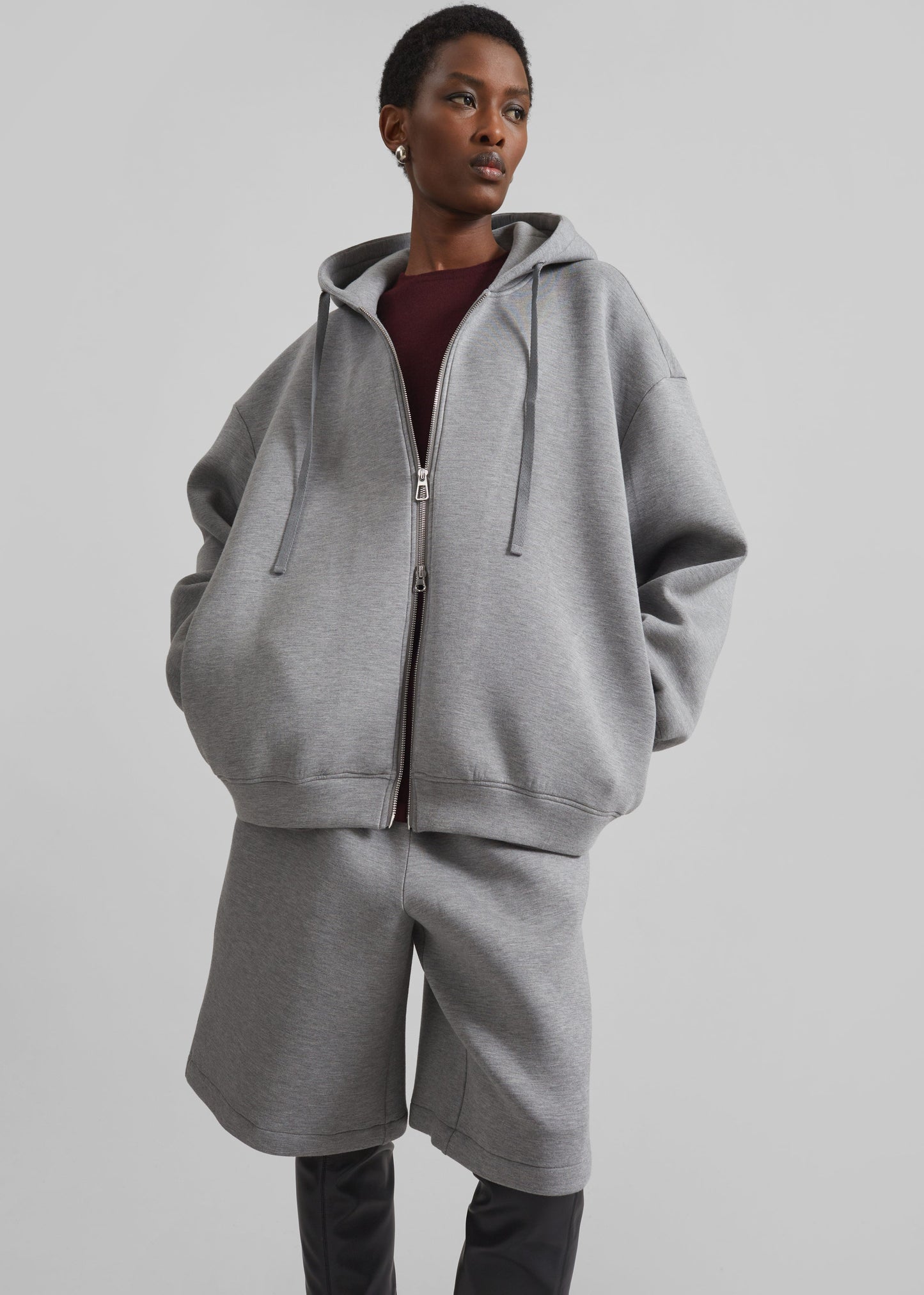 Rian Oversized Hoodie - Grey