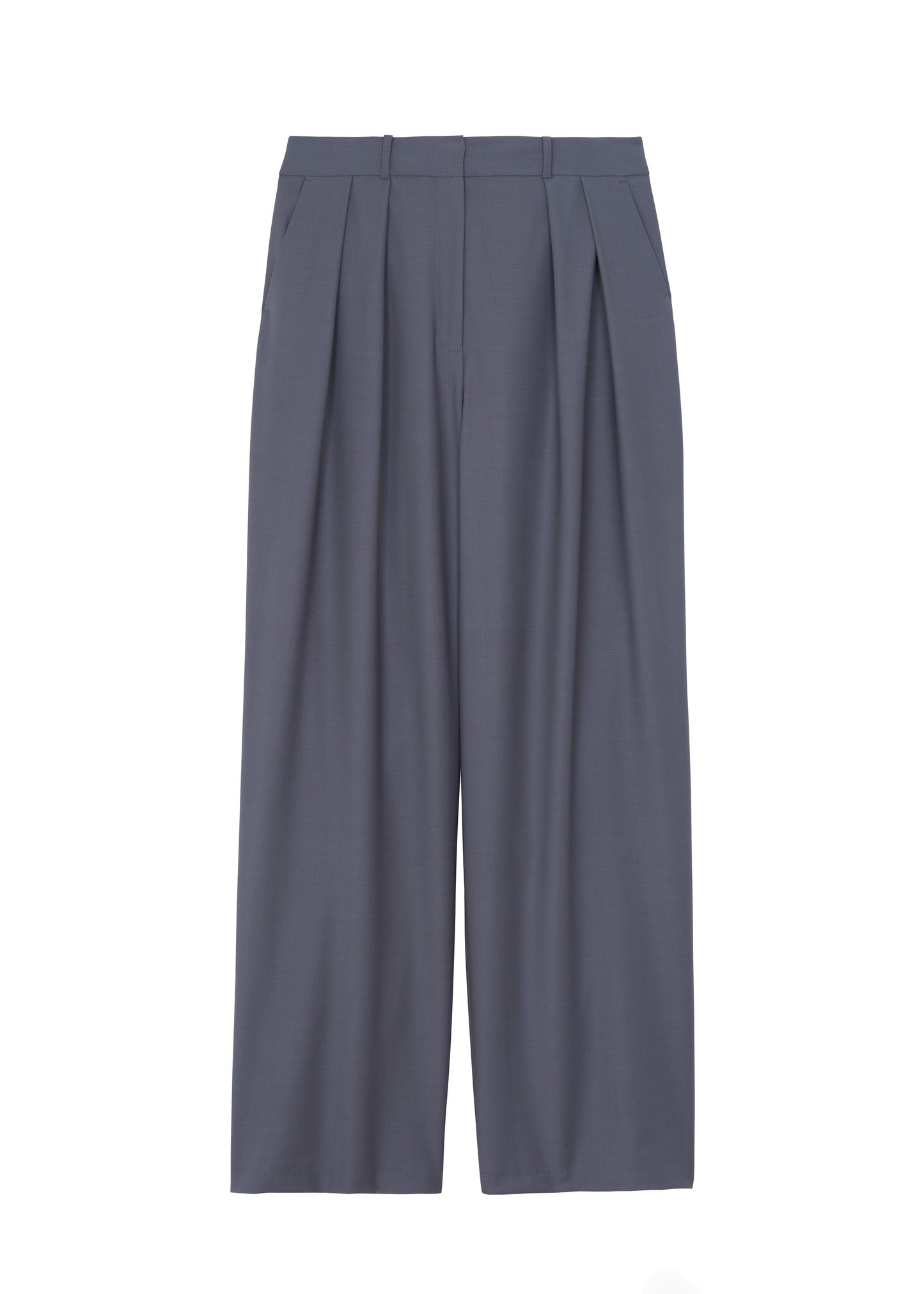 Ripley Pleated Trousers - Grey