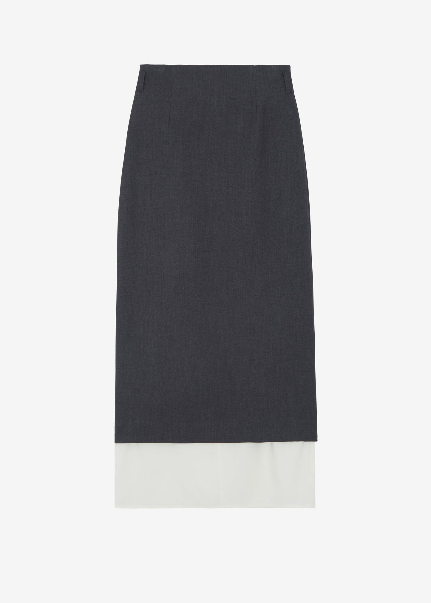 Roane Midi Skirt - Charcoal