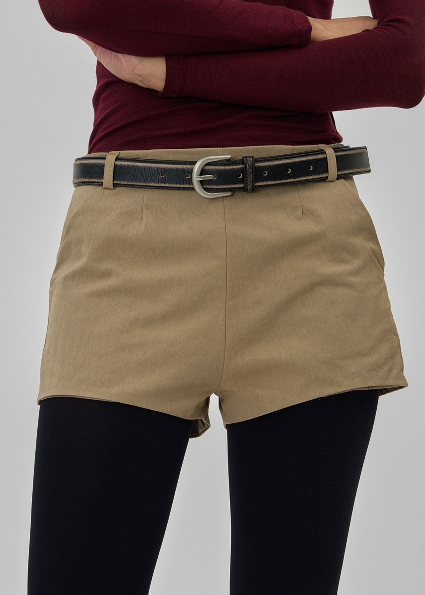 Rolen Hot Pants - Beige