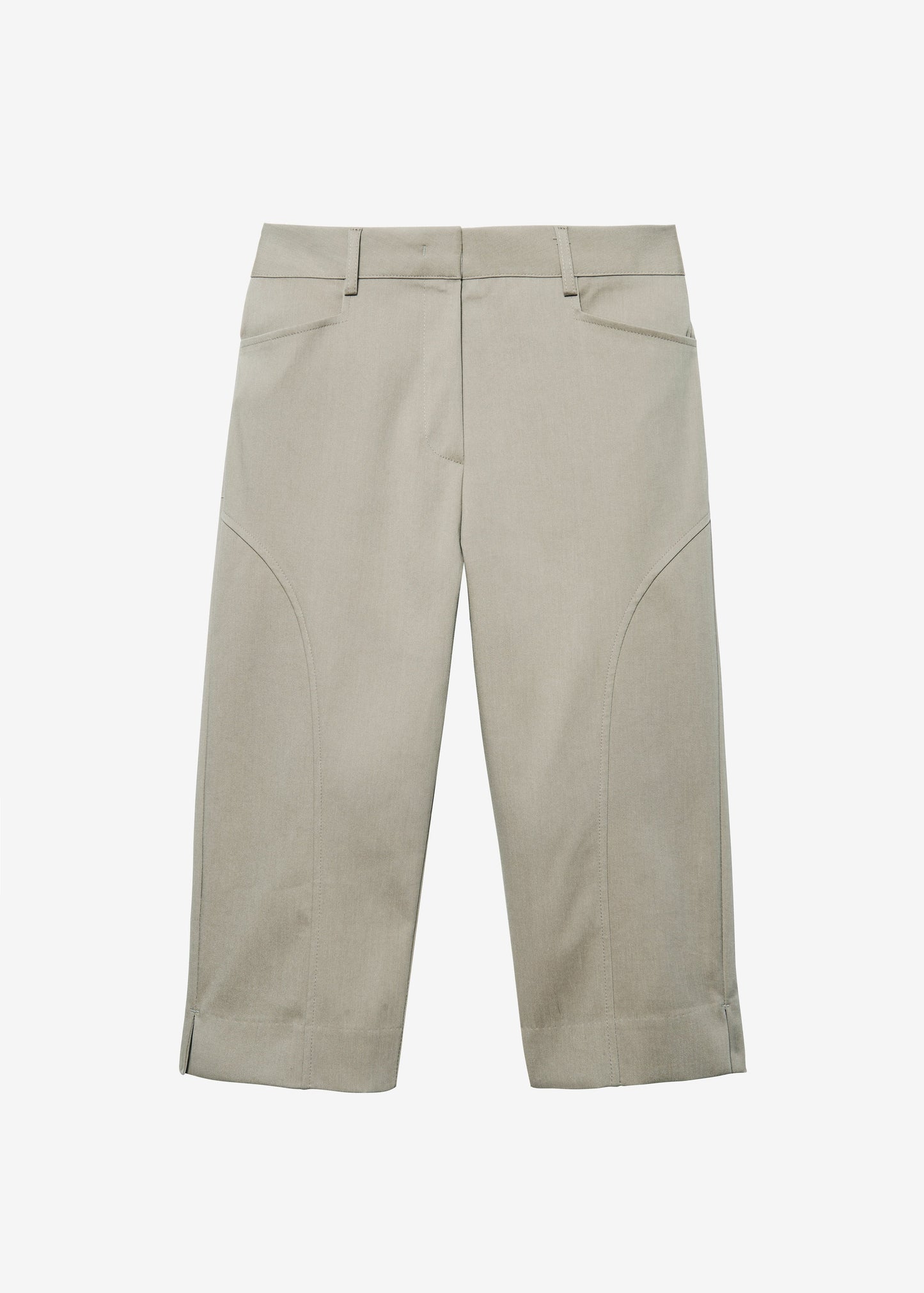 Romane Bermuda Shorts - Beige