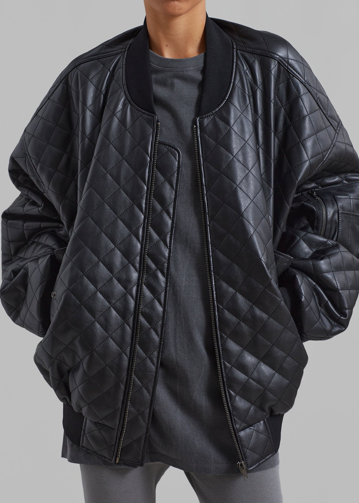 Rosalia Quilted Jacket - Black