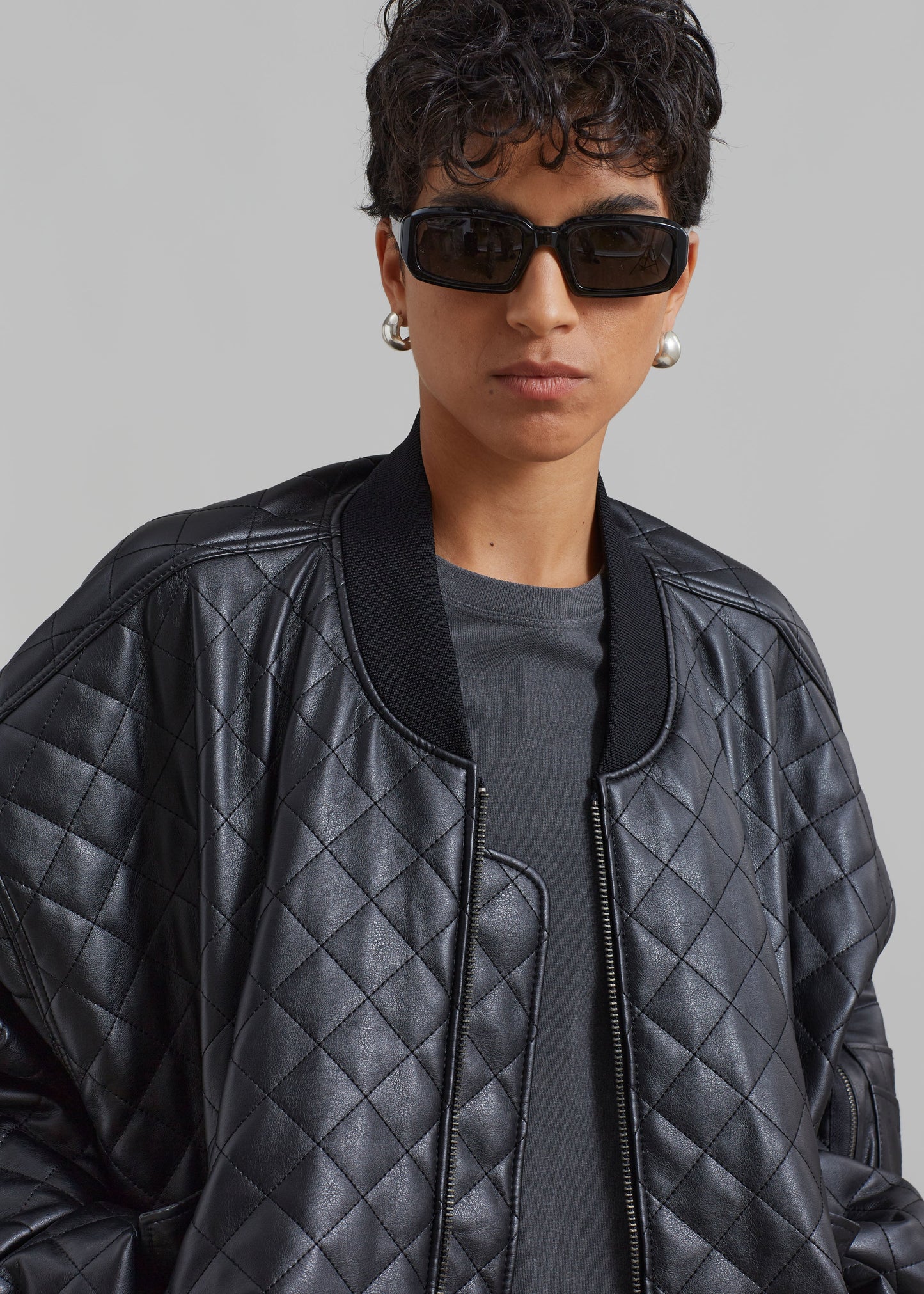 Rosalia Quilted Jacket - Black