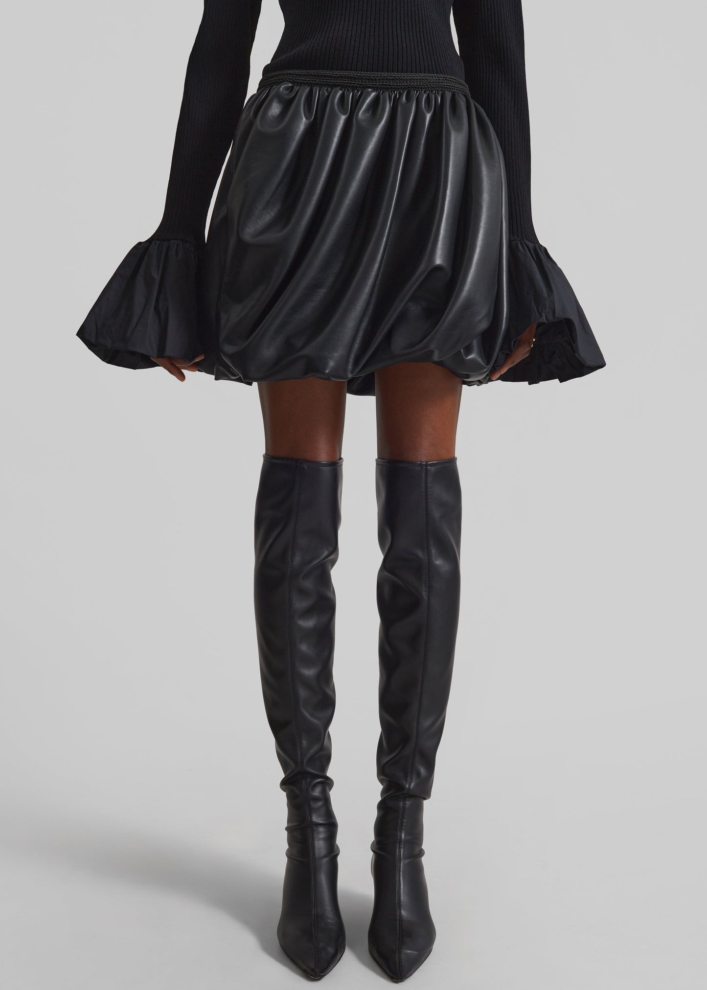 Rotate Balloon Skirt - Black