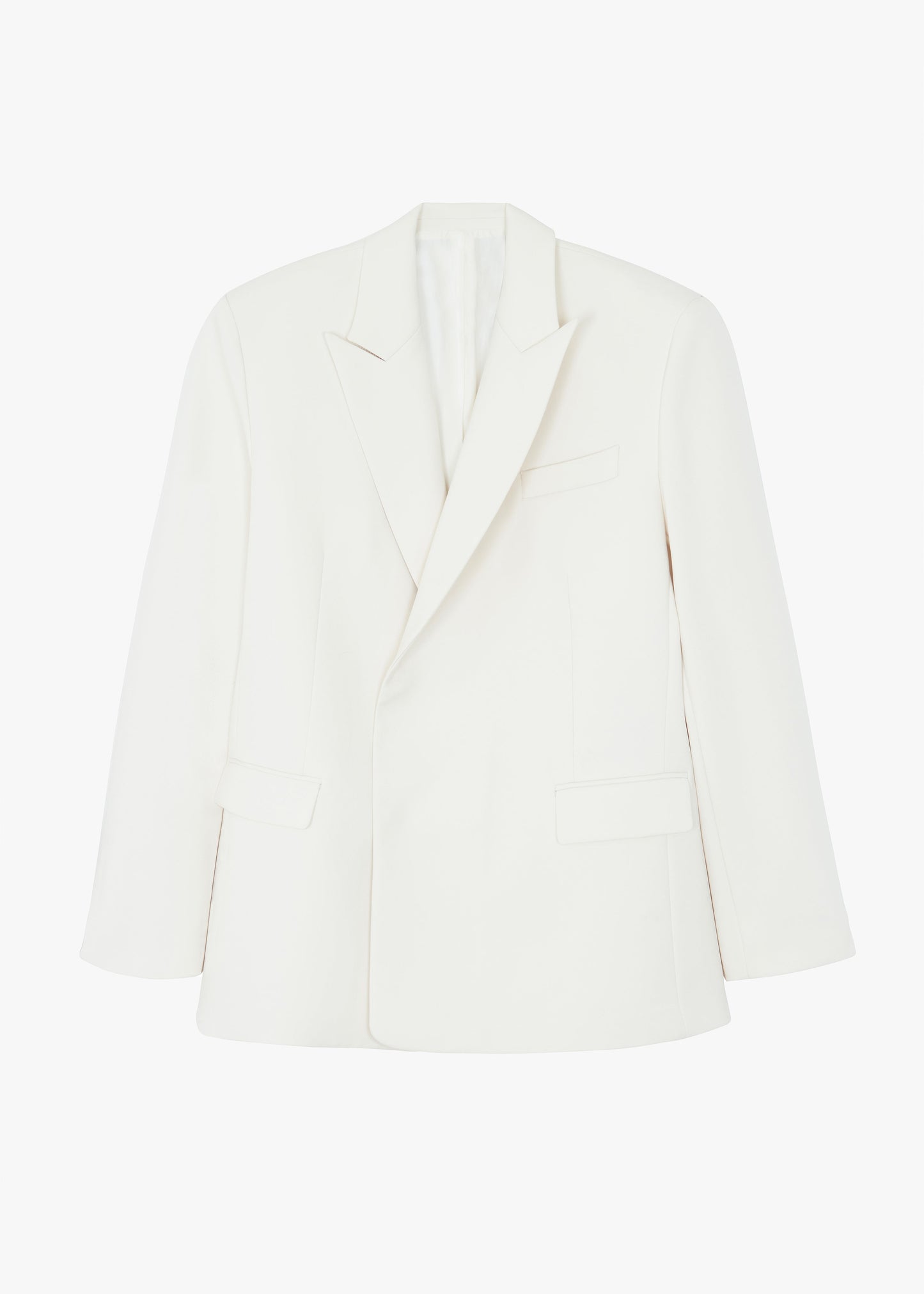 Sadie Oversized Double Breasted Blazer - Cream