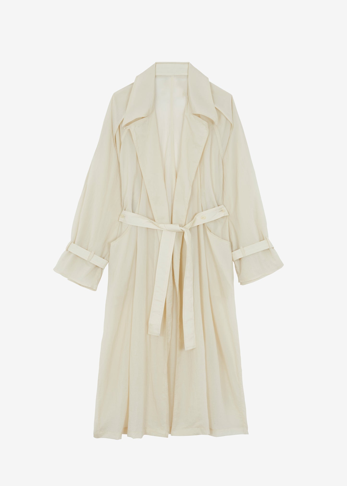 Sal Trench Coat - Ivory