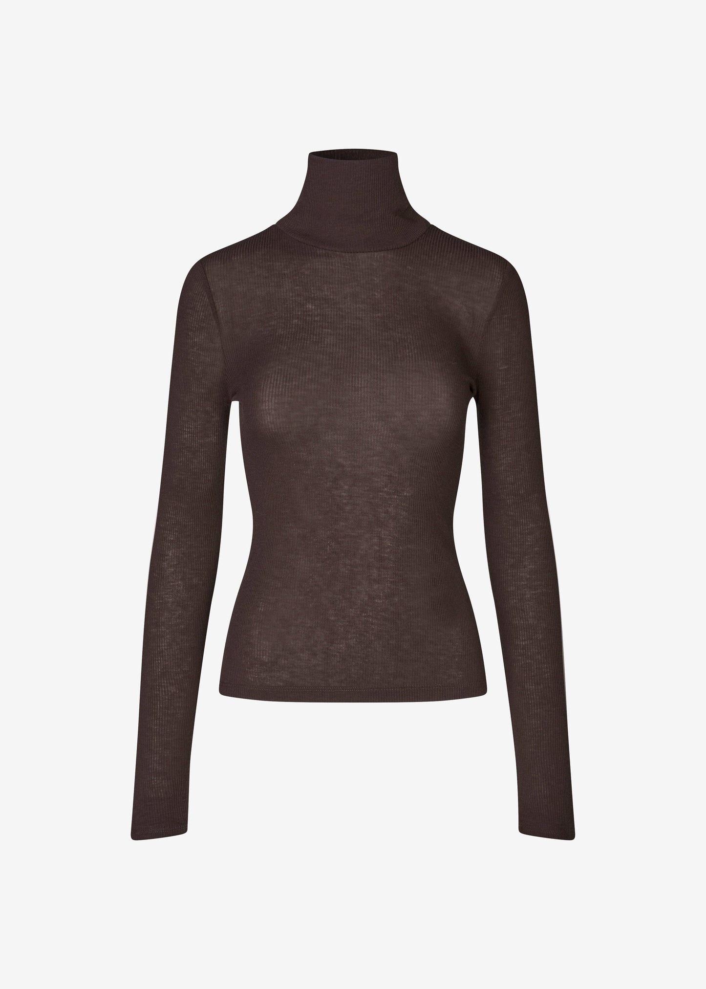 Samsøe Samsøe Sasonnet Turtleneck - Chocolate Torte