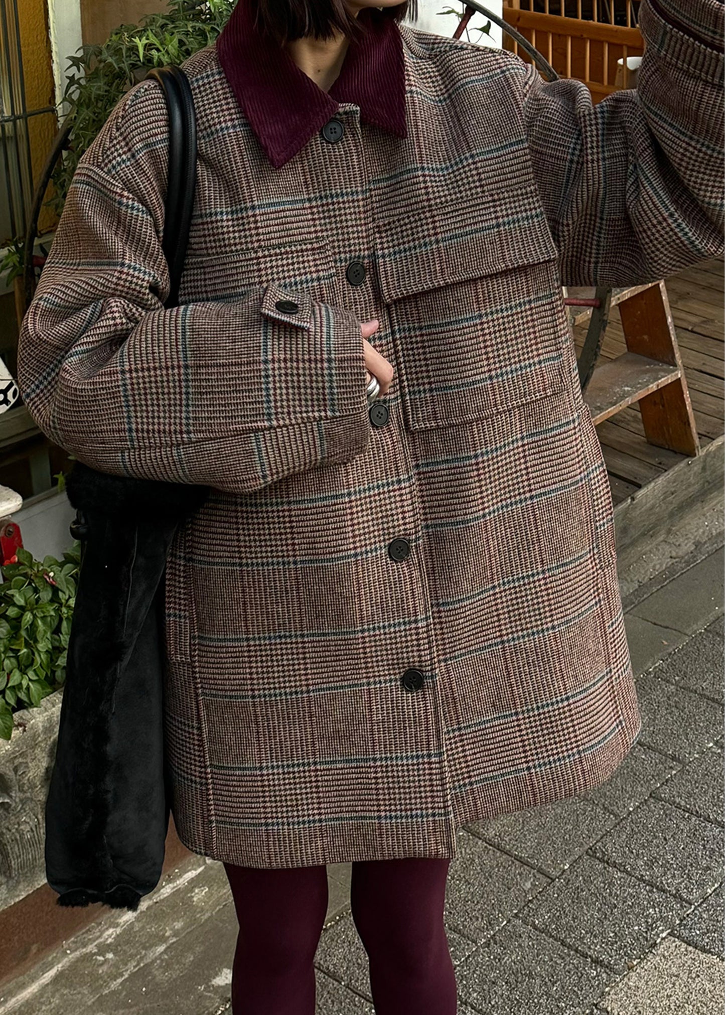 Selworth Plaid Wool Jacket - Multicolor