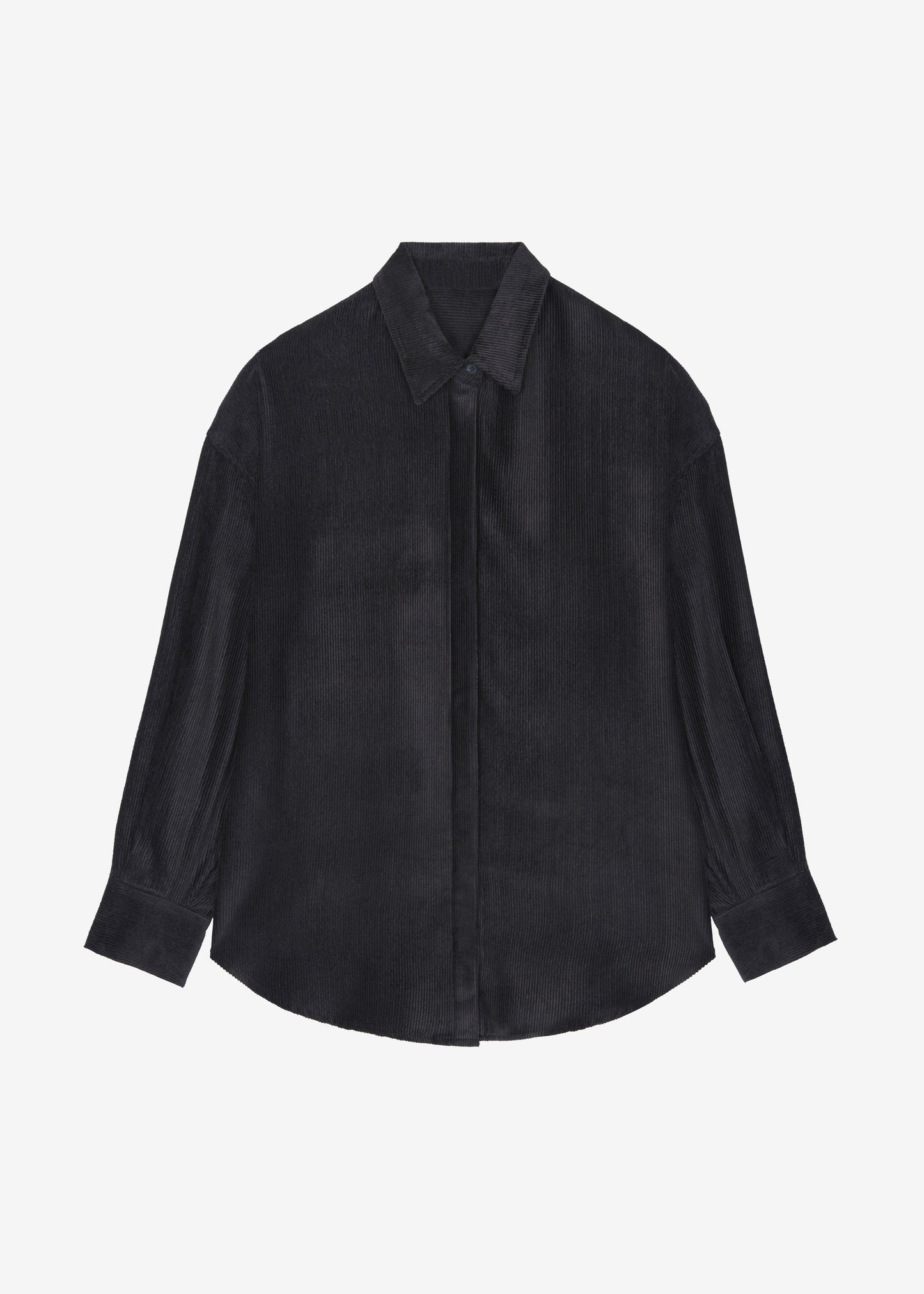 Serin Corduroy Shirt - Black