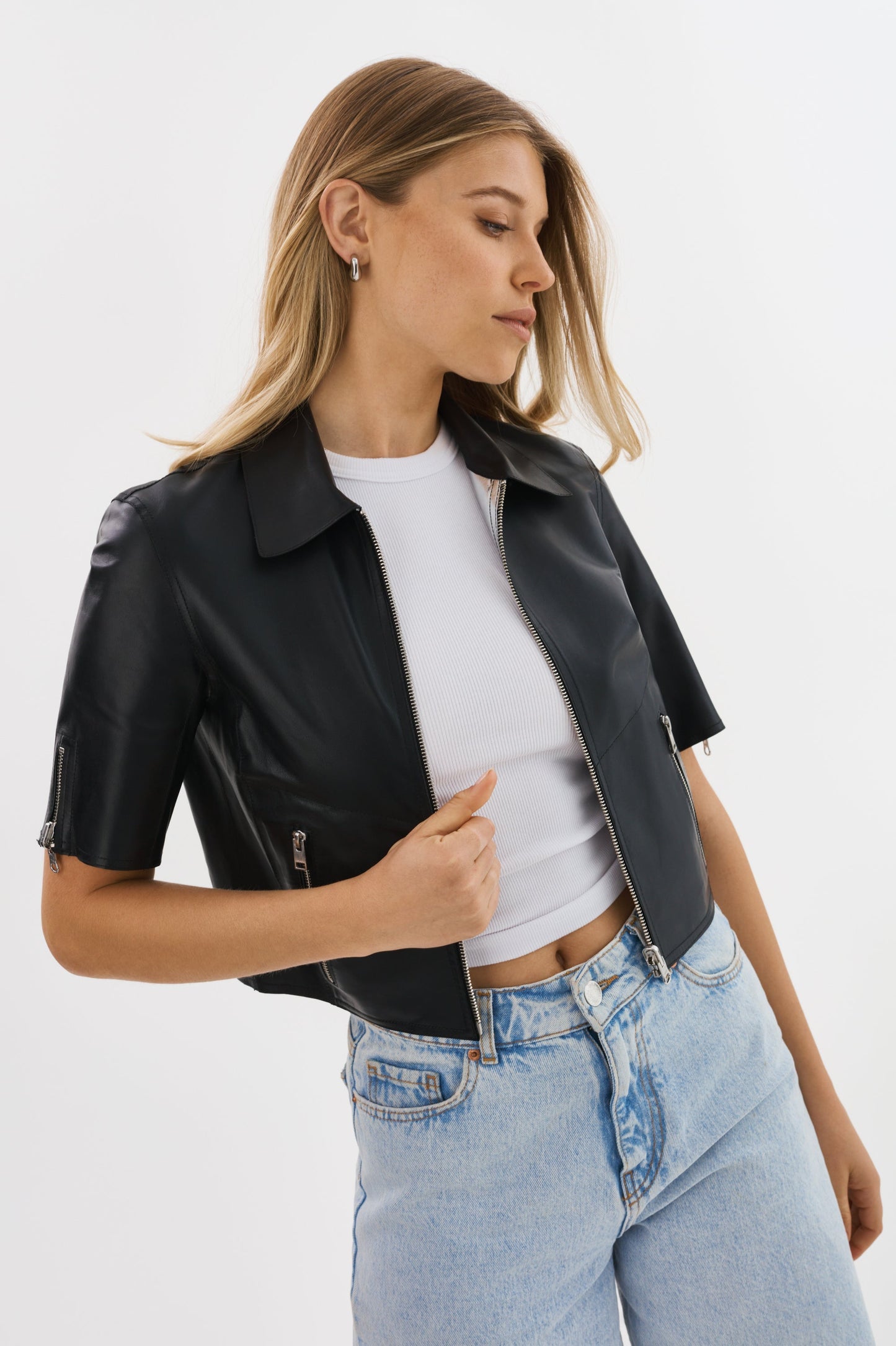 SEVANA | Reversible Leather Jacket