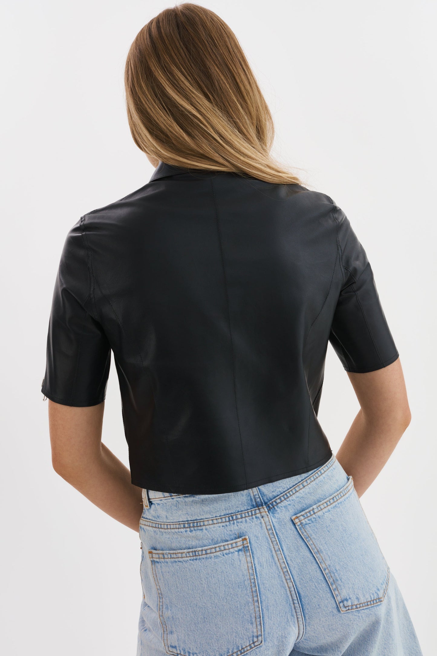 SEVANA | Reversible Leather Jacket