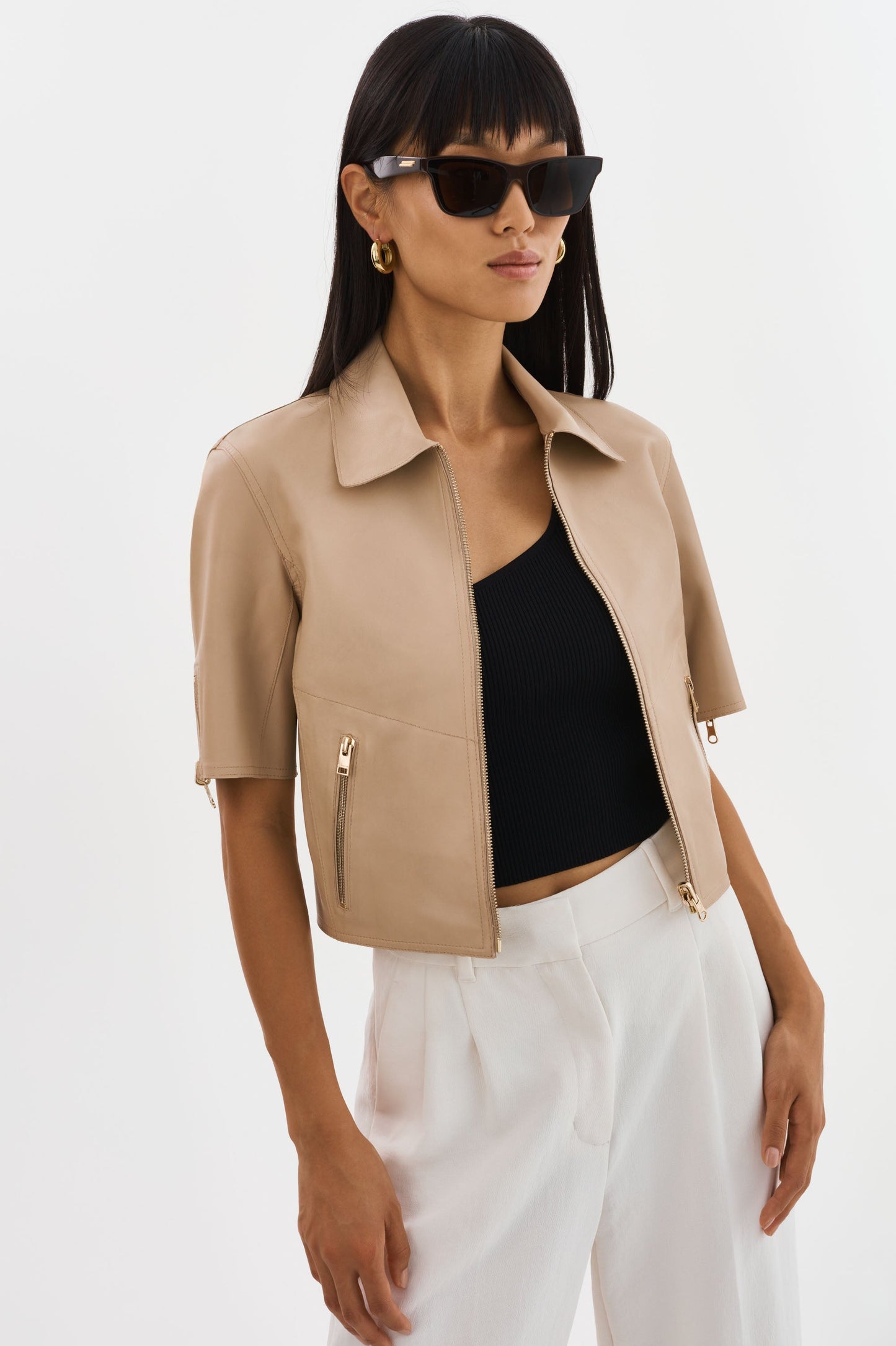 SEVANA | Reversible Leather Jacket