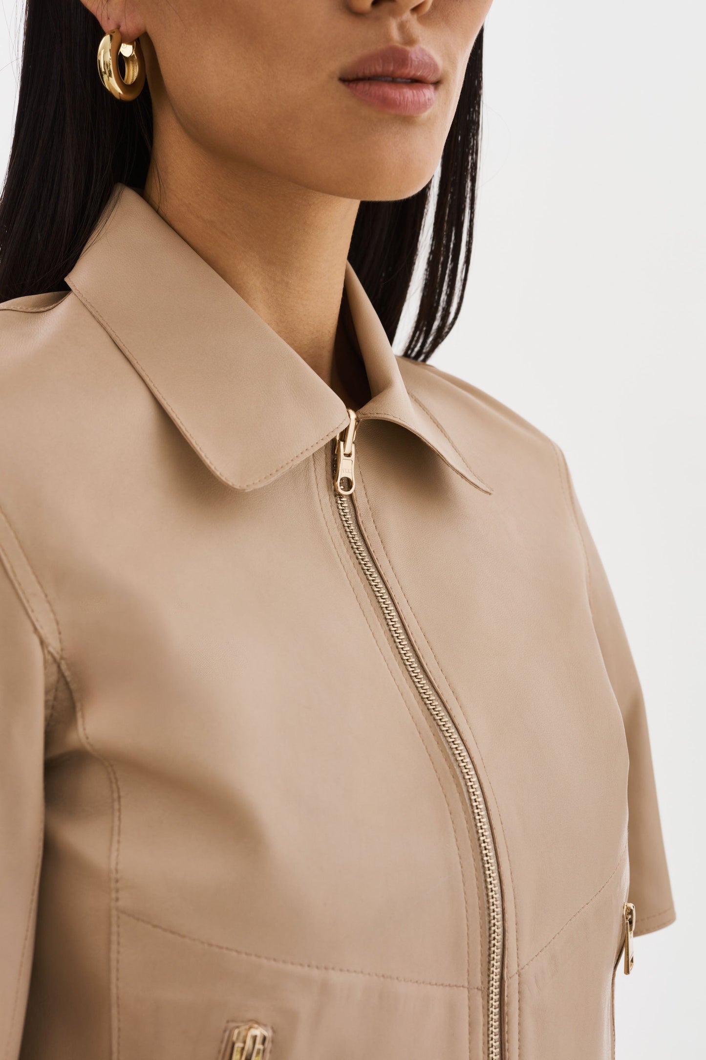 SEVANA | Reversible Leather Jacket