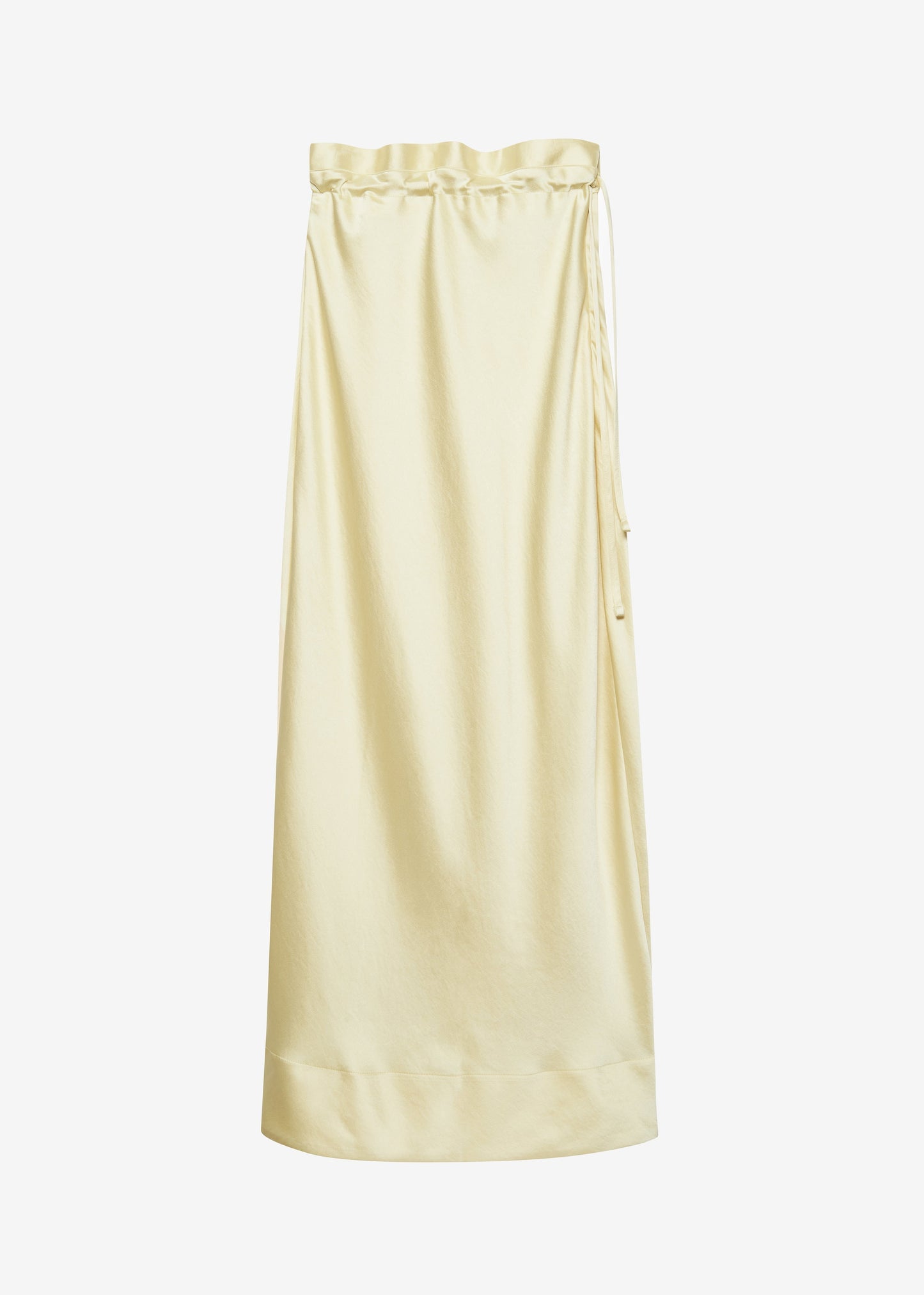 Siovhan Satin Skirt - Yellow