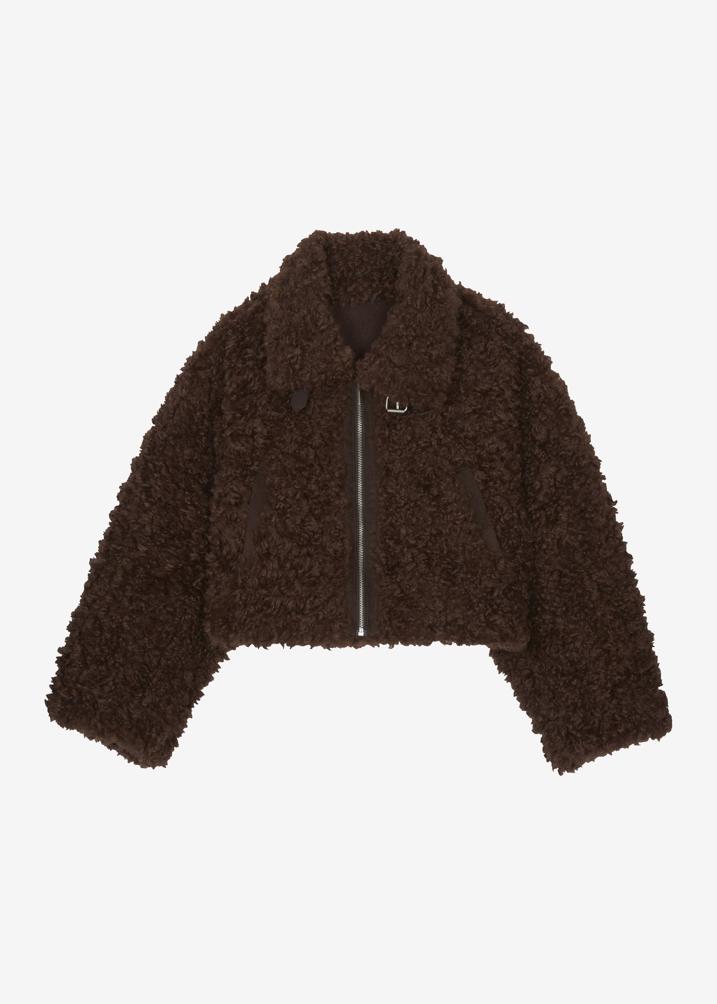 Skov Faux Shearling Jacket - Brown