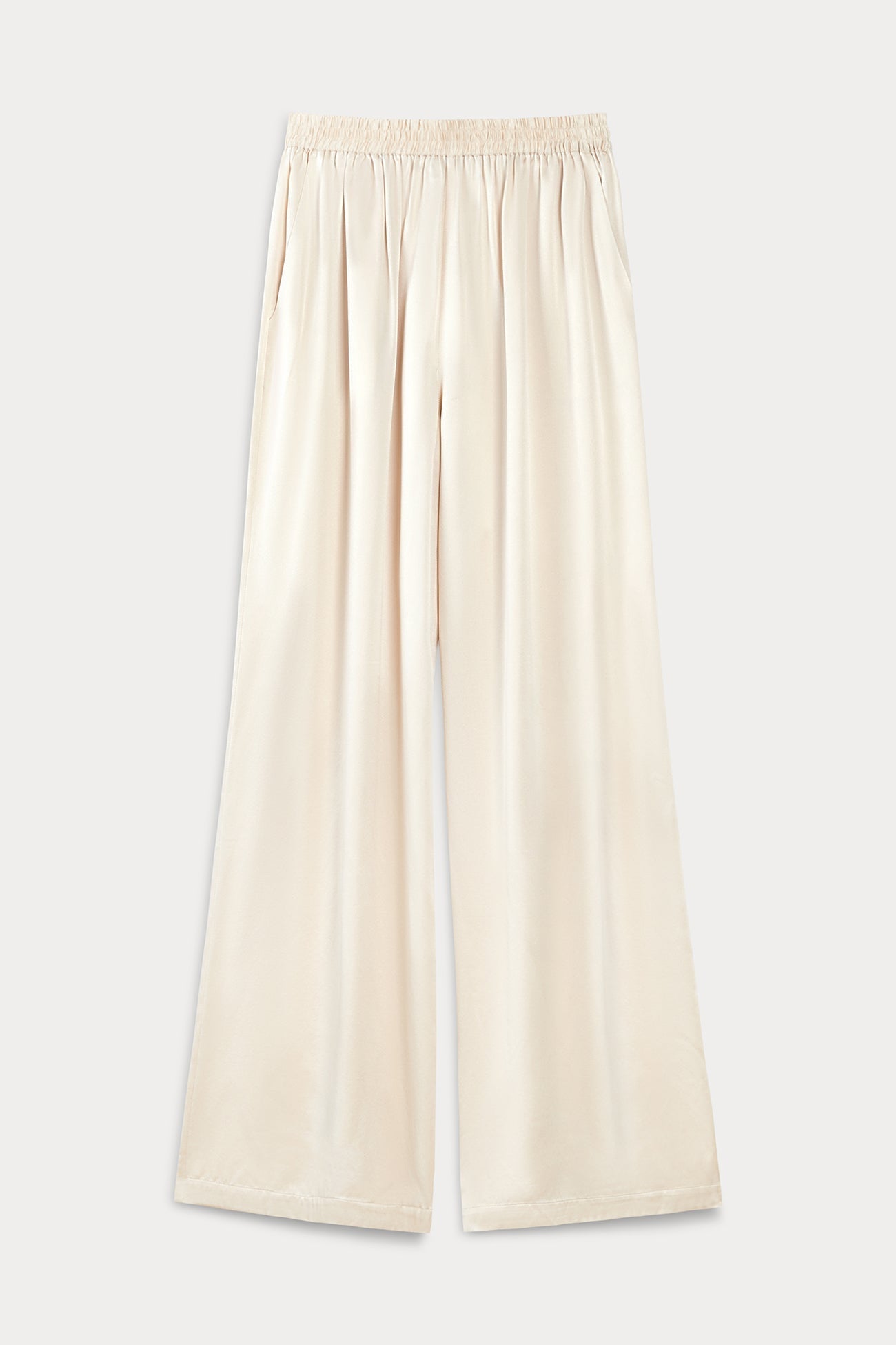 EVAN SILK WIDE LEG PANT