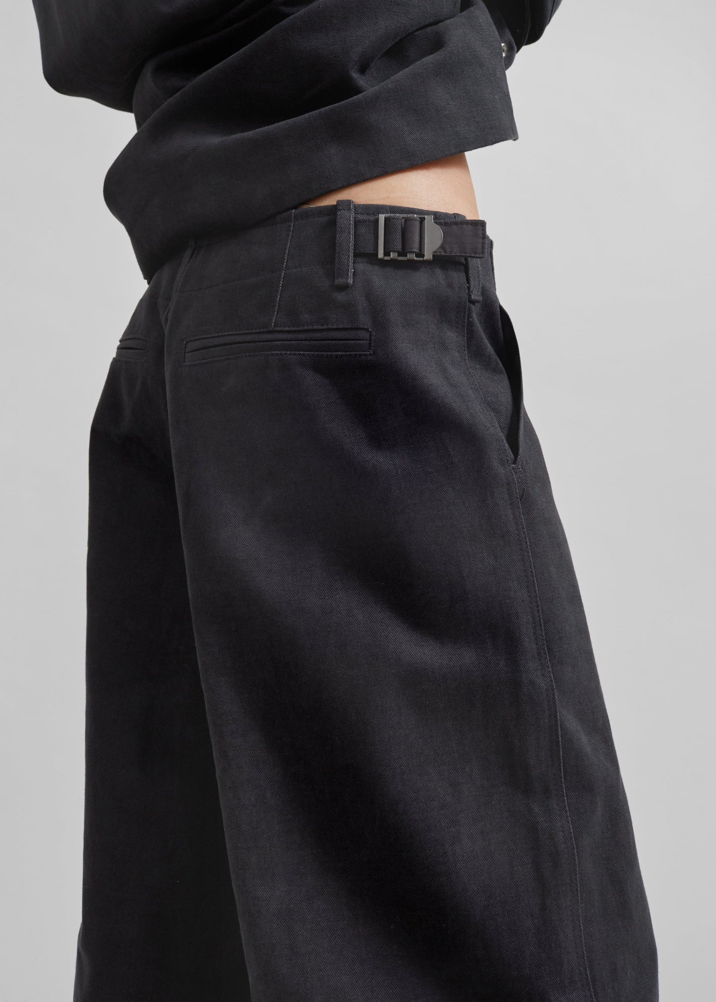 Stevan Denim Trousers - Charcoal