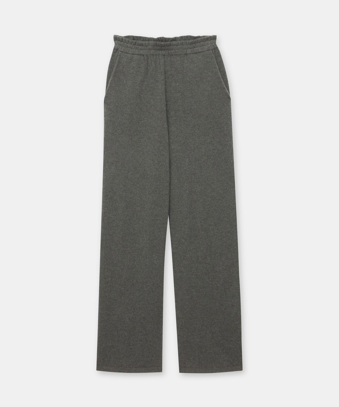 Signature Cashmere Paperbag Wide Leg Pants