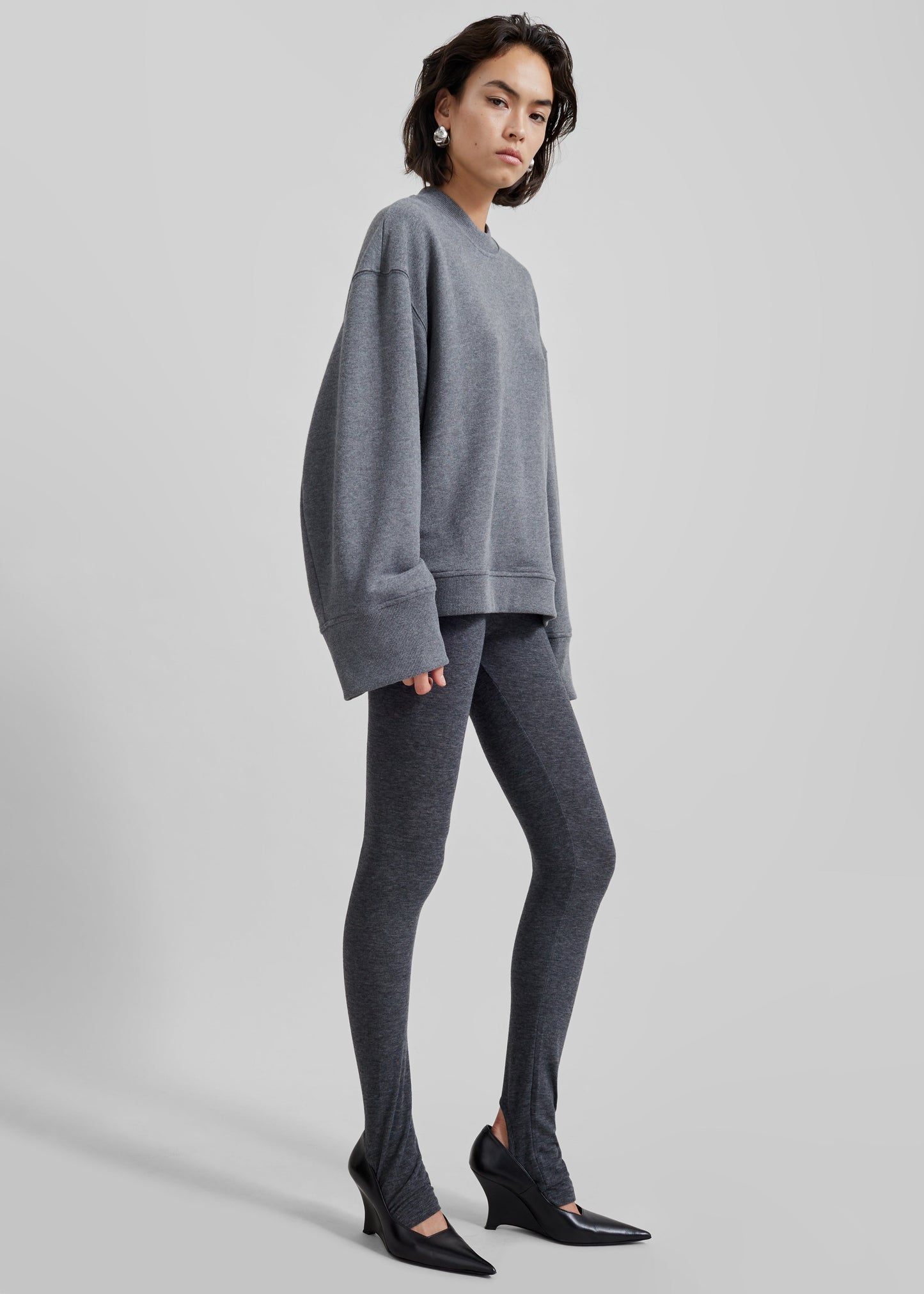 Talia Sweatshirt - Dark Grey