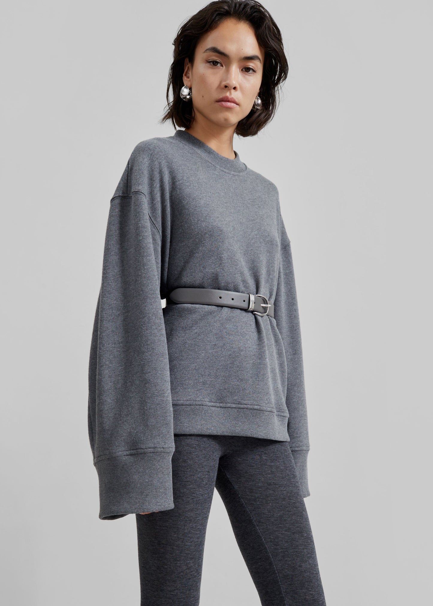 Talia Sweatshirt - Dark Grey