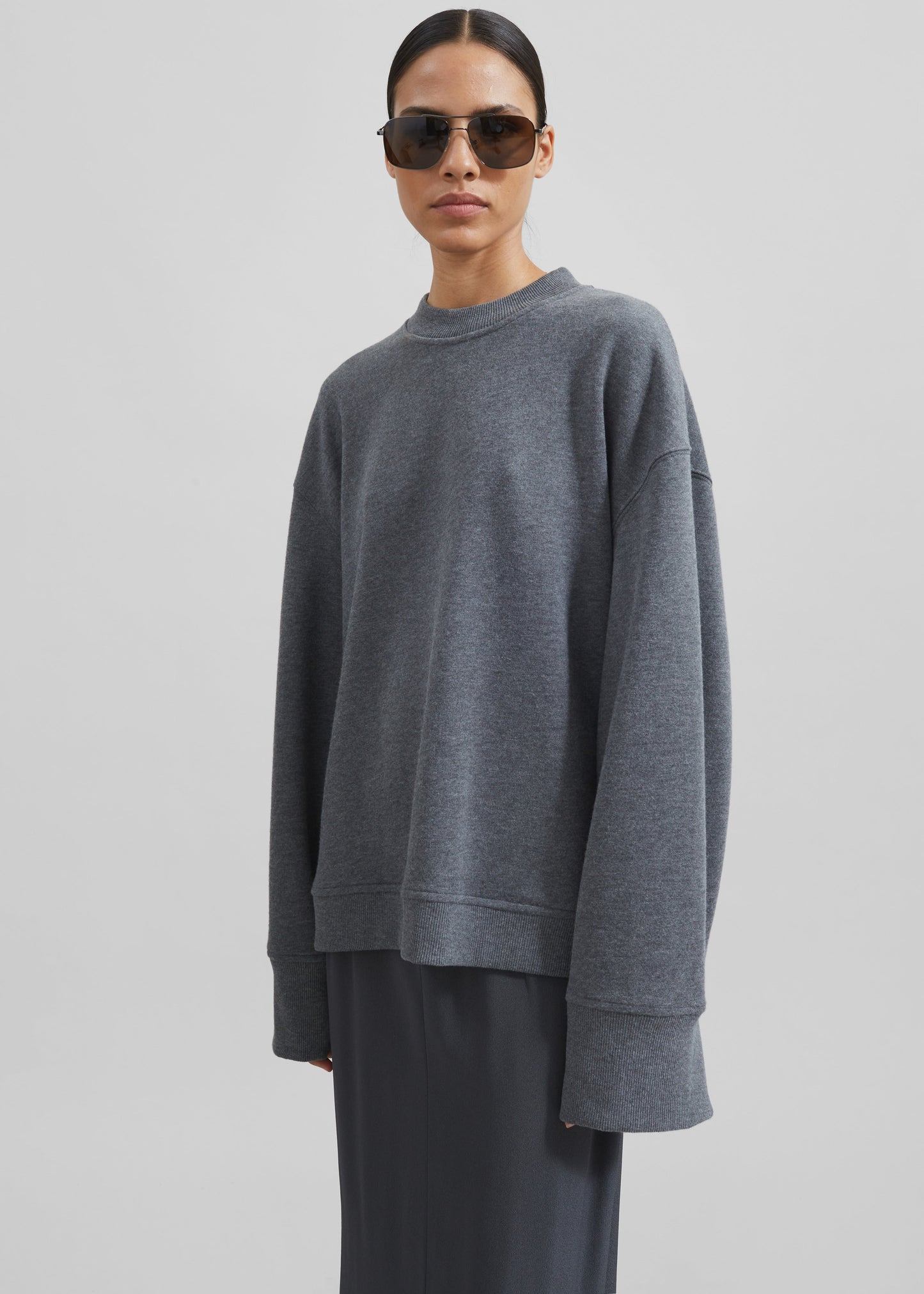 Talia Sweatshirt - Dark Grey