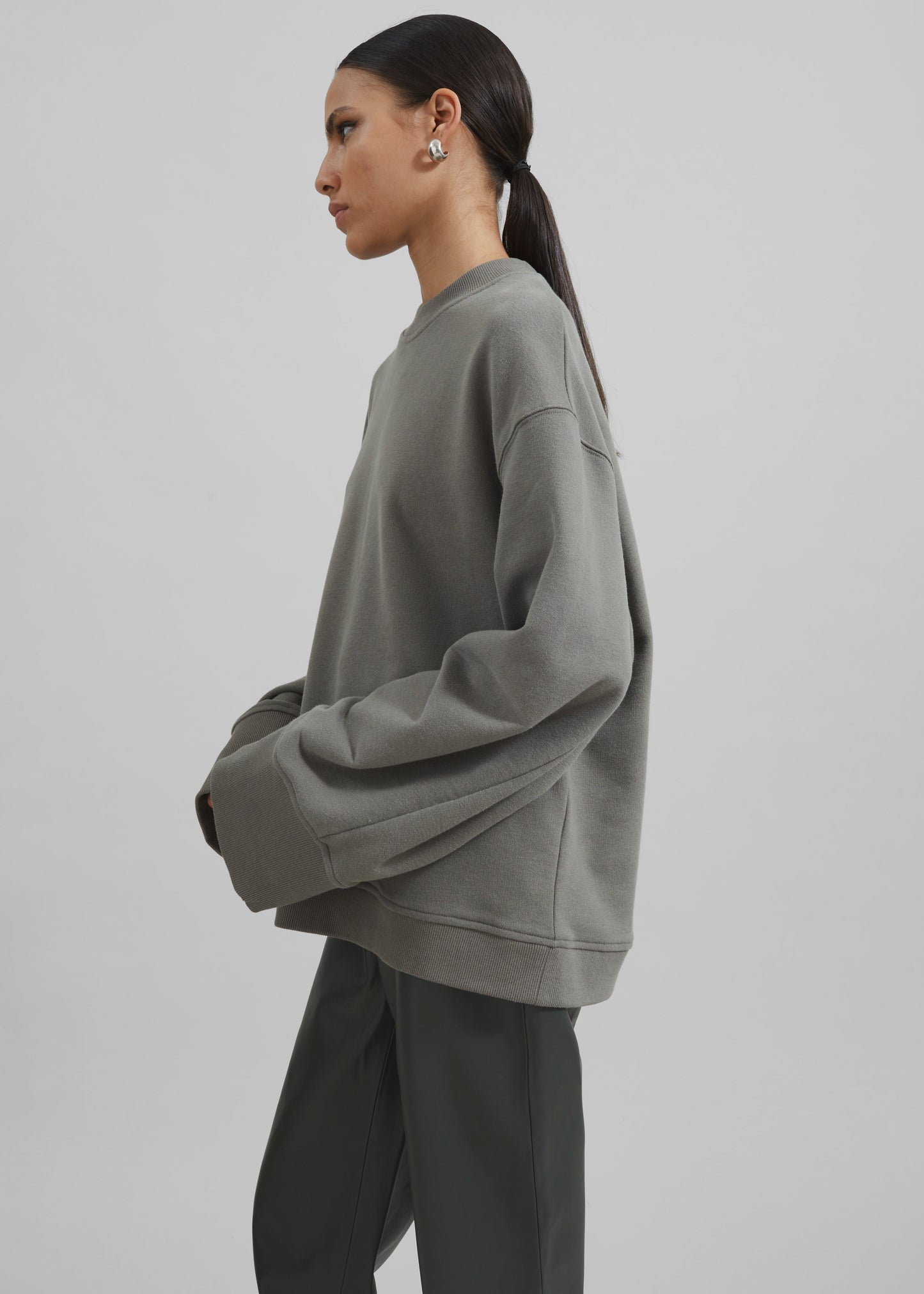 Talia Sweatshirt - Light Khaki