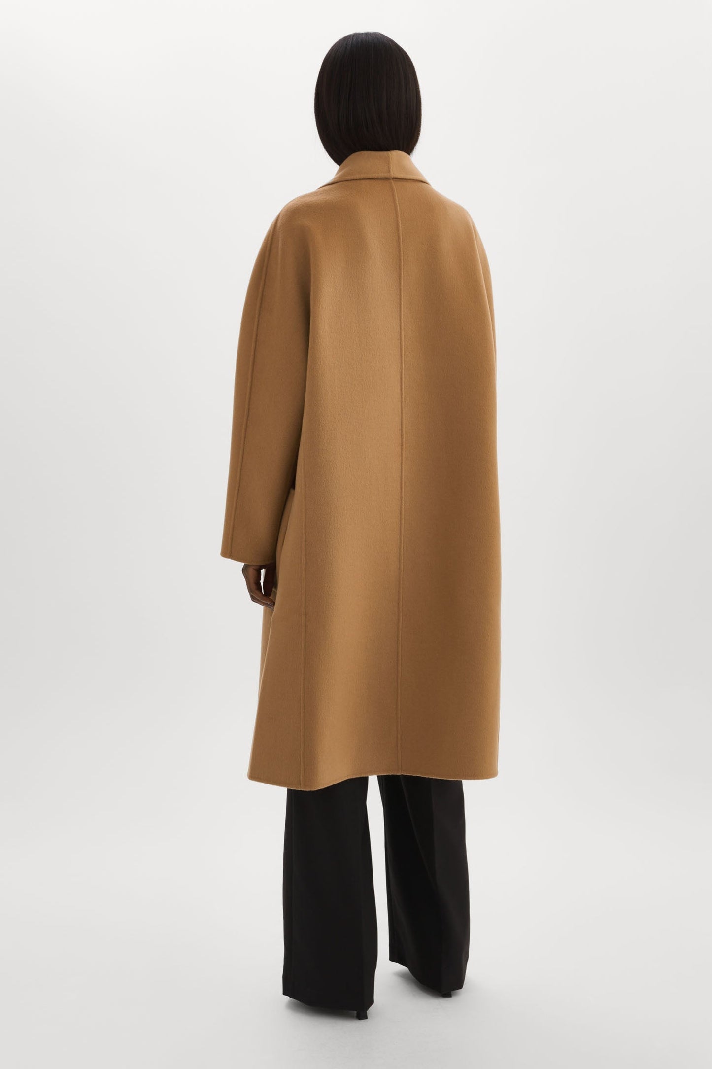 THARA | Shawl Collar Wool Coat