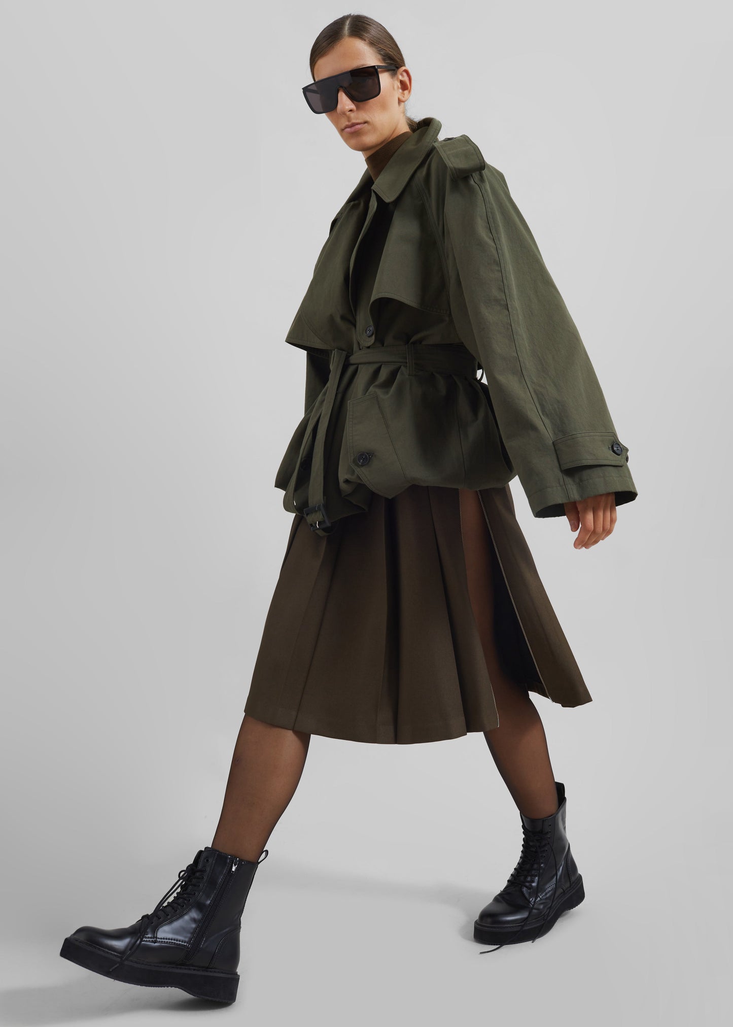 Tromso Convertible Trench - Khaki