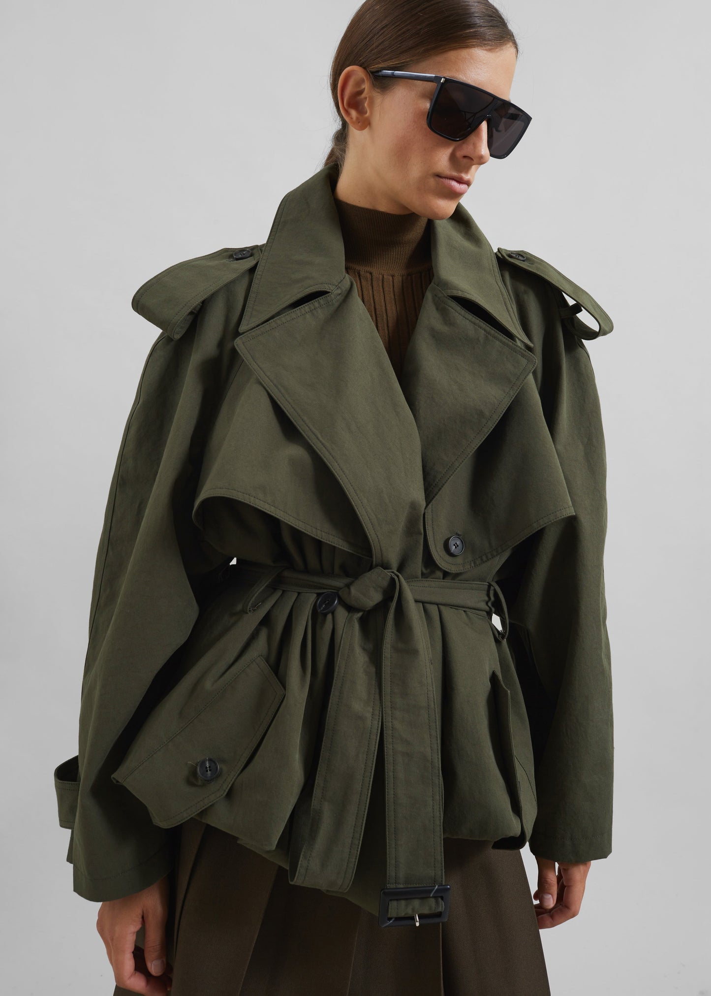 Tromso Convertible Trench - Khaki