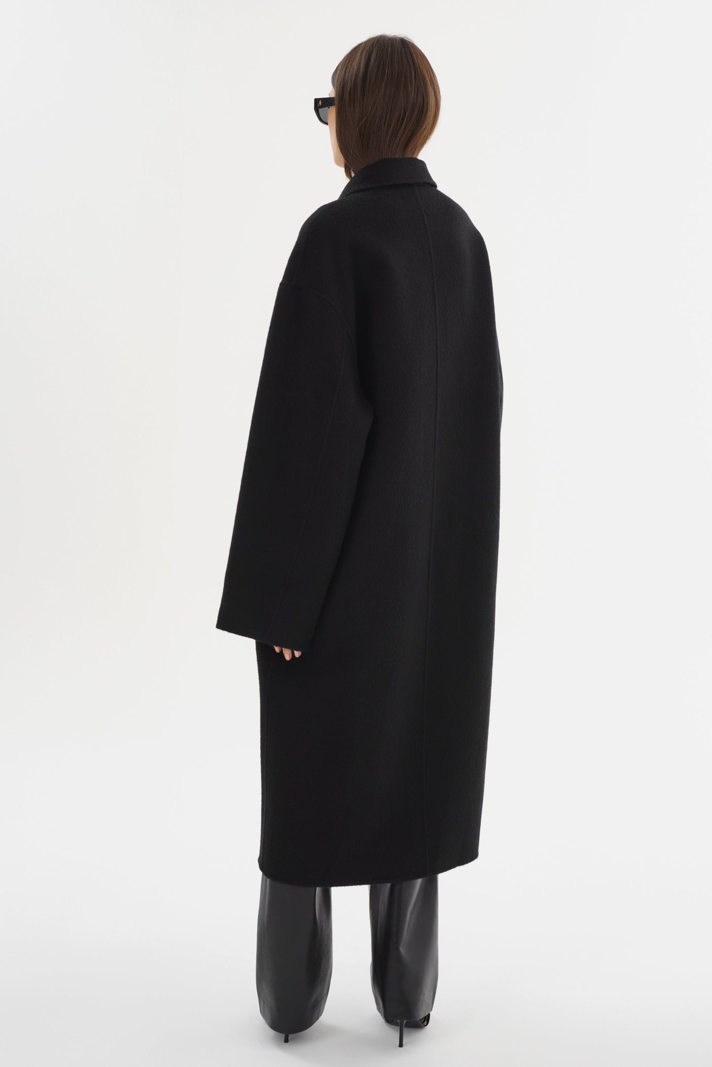 TWILA | Wool Scarf Coat