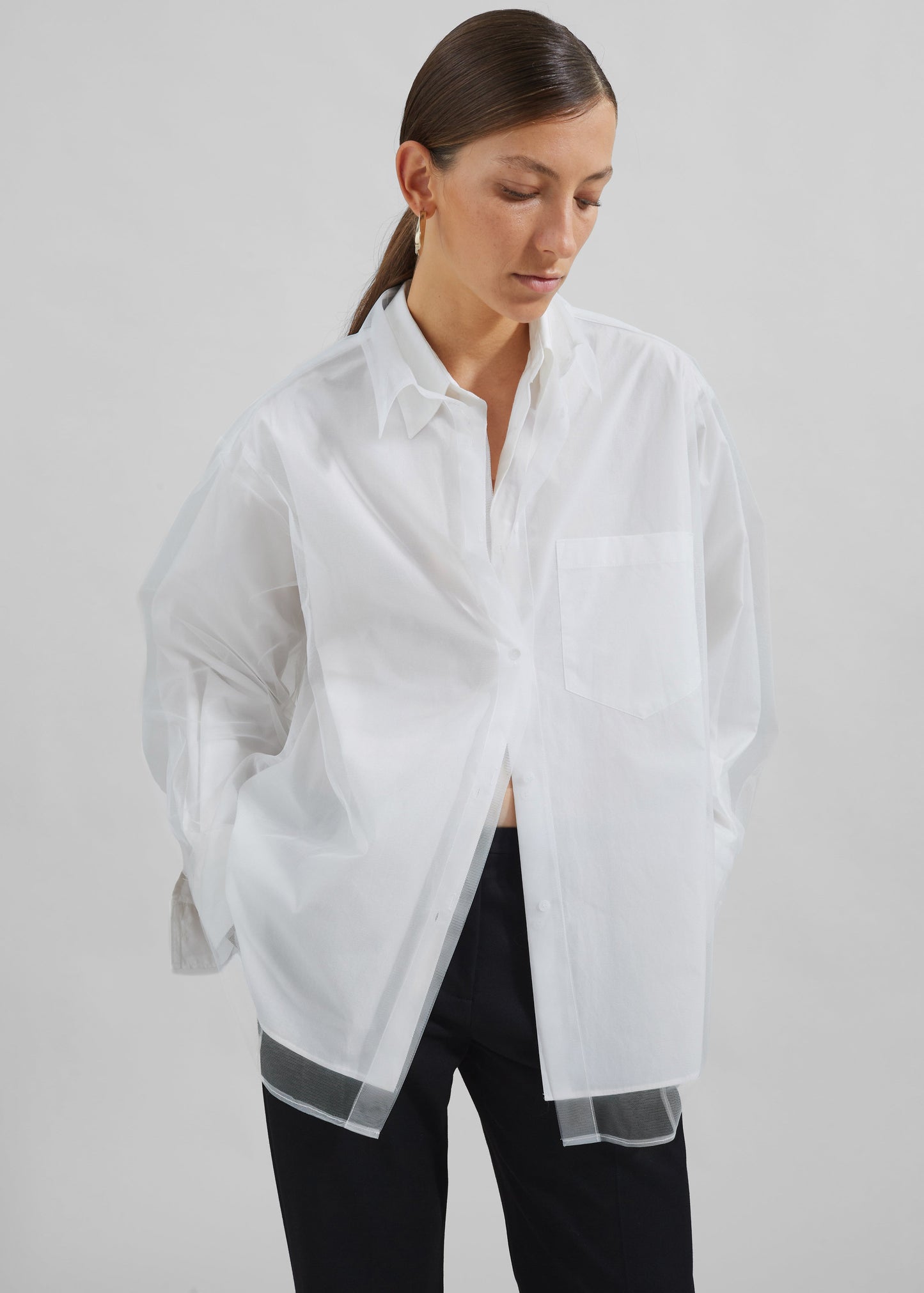 Valetta Double Shirt - Optic White