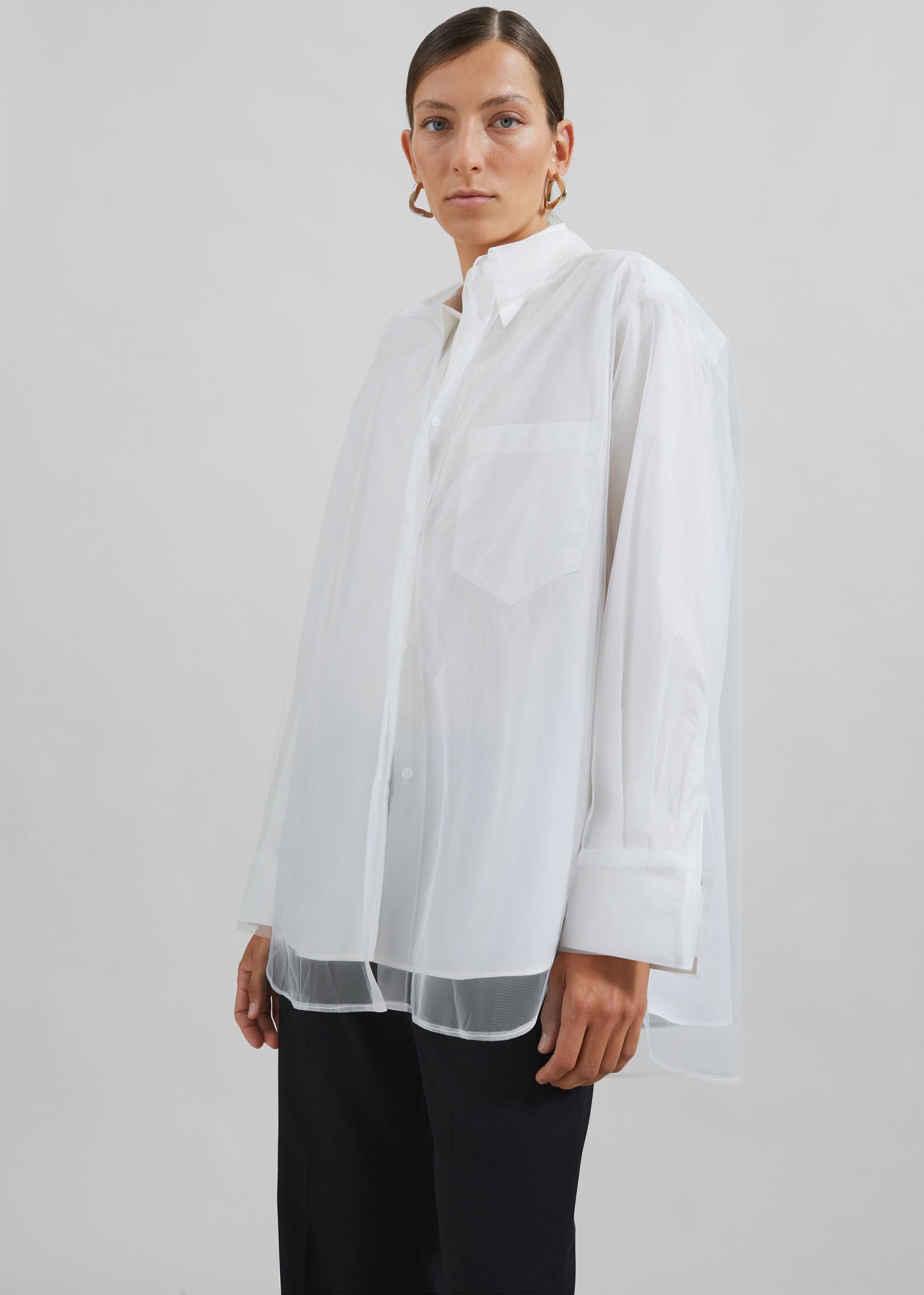 Valetta Double Shirt - Optic White