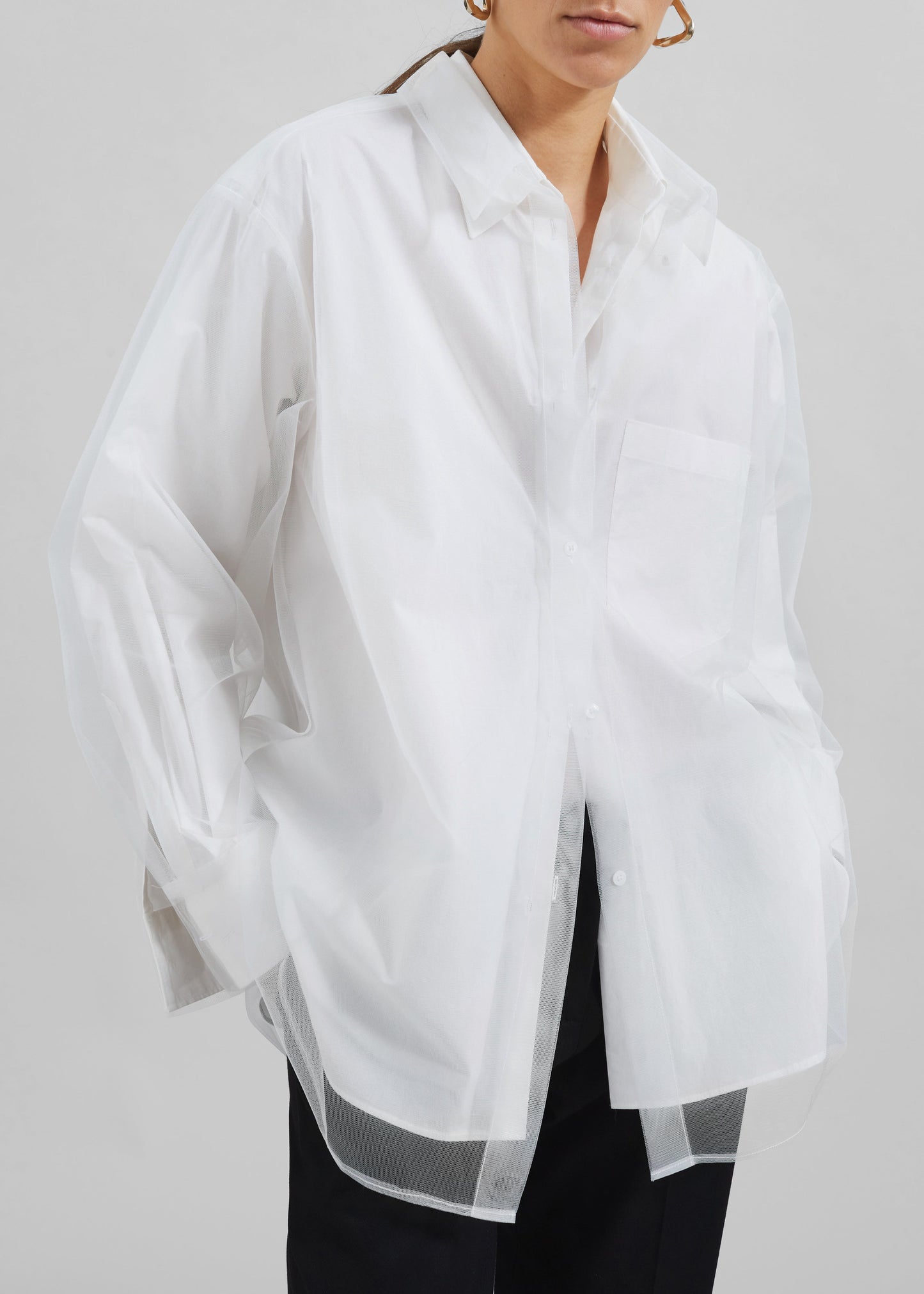 Valetta Double Shirt - Optic White