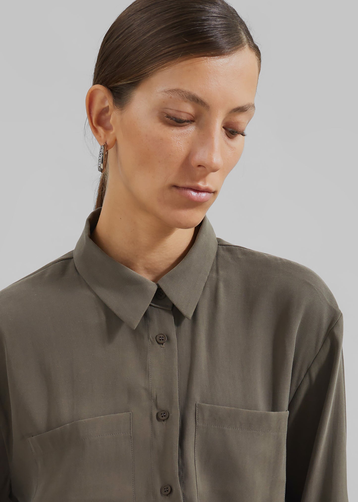 Valmiera Blouse - Khaki