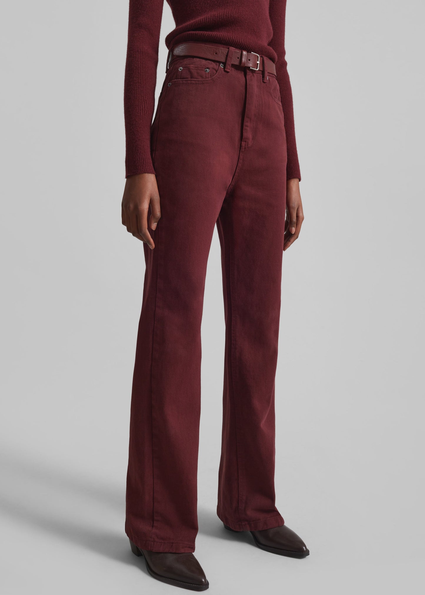 Vikna Jeans - Burgundy