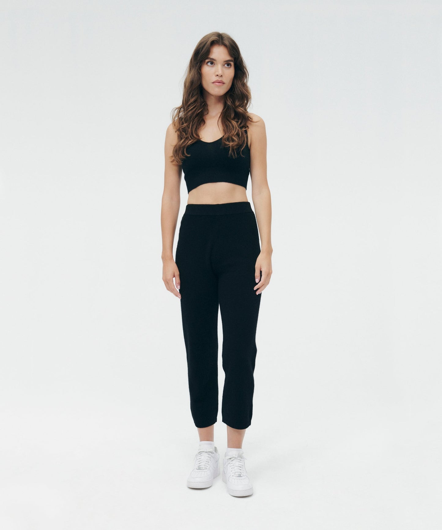 Signature Cashmere Cropped Pant