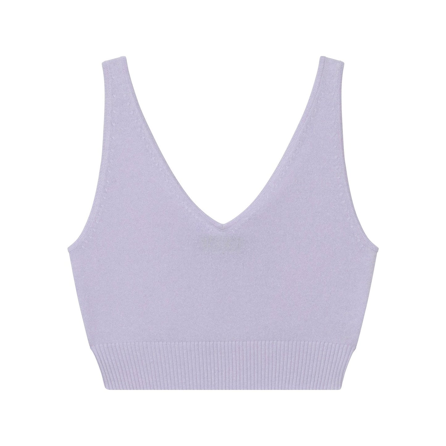 Signature Cashmere Longline Bra Tops