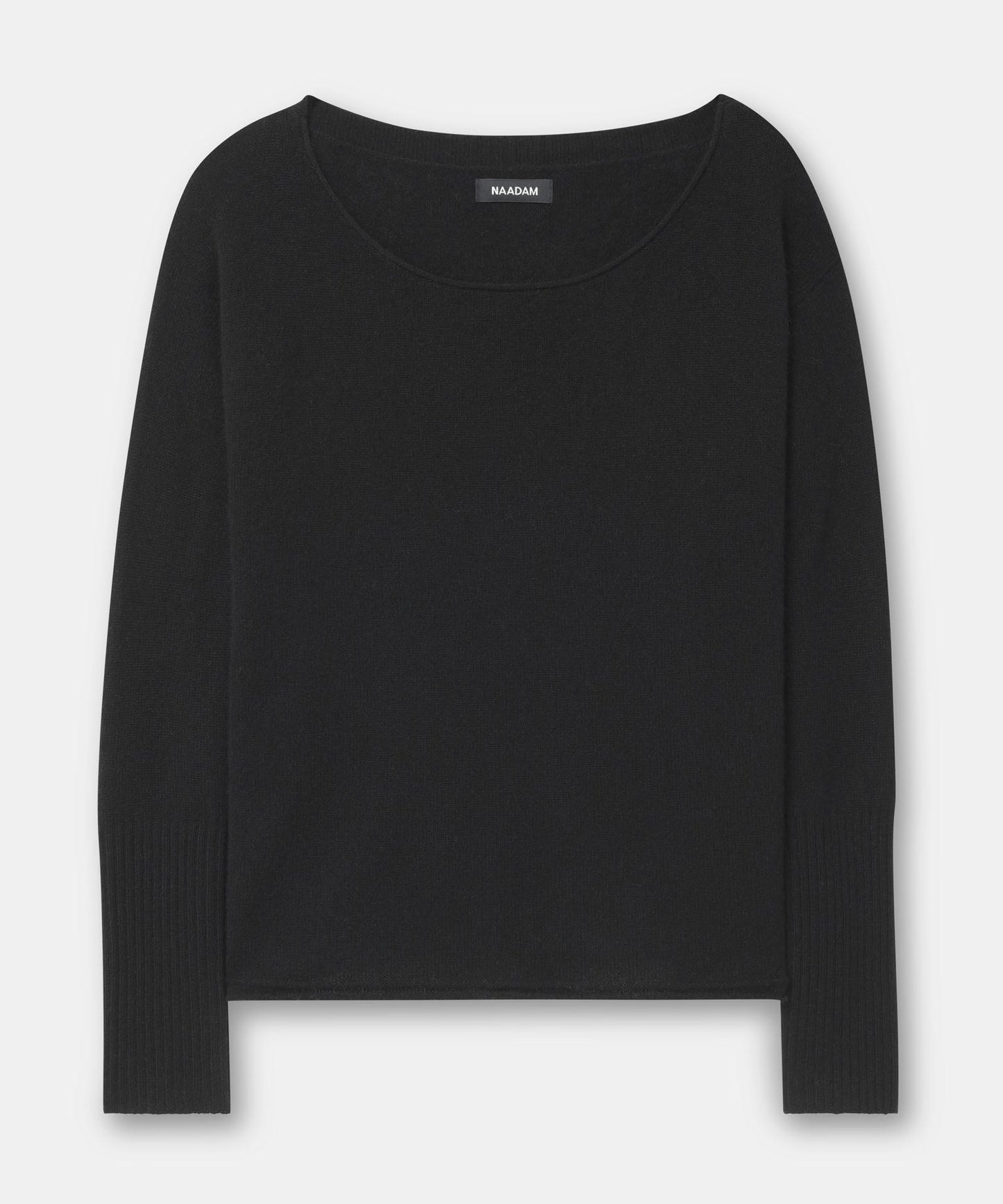 Lightweight Cashmere Boatneck Sweater