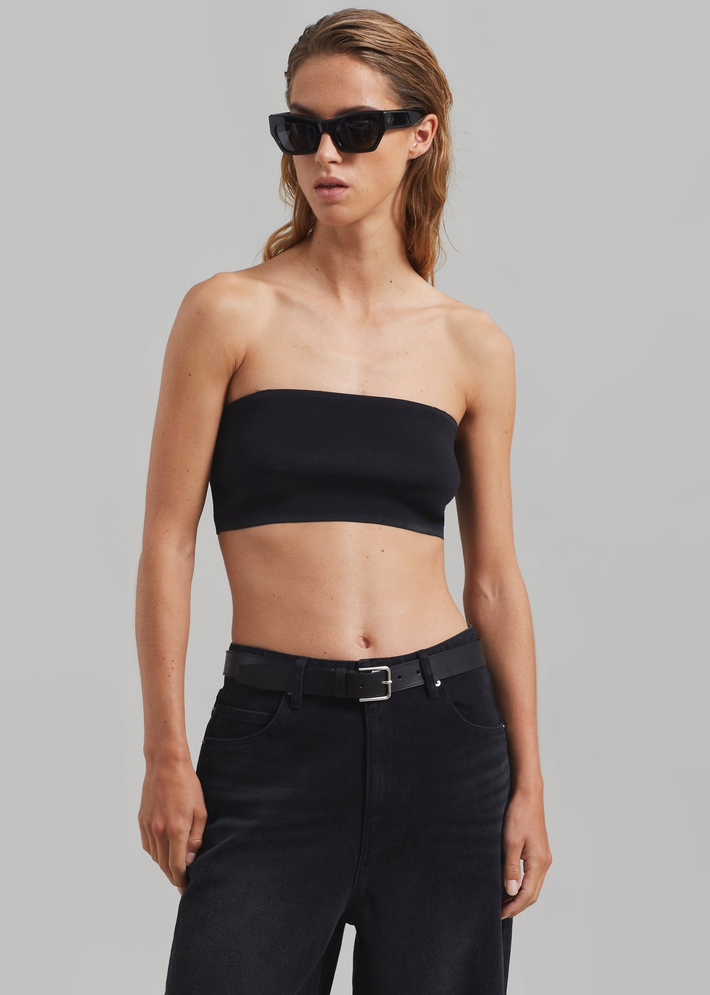 Winona Knit Bra - Black