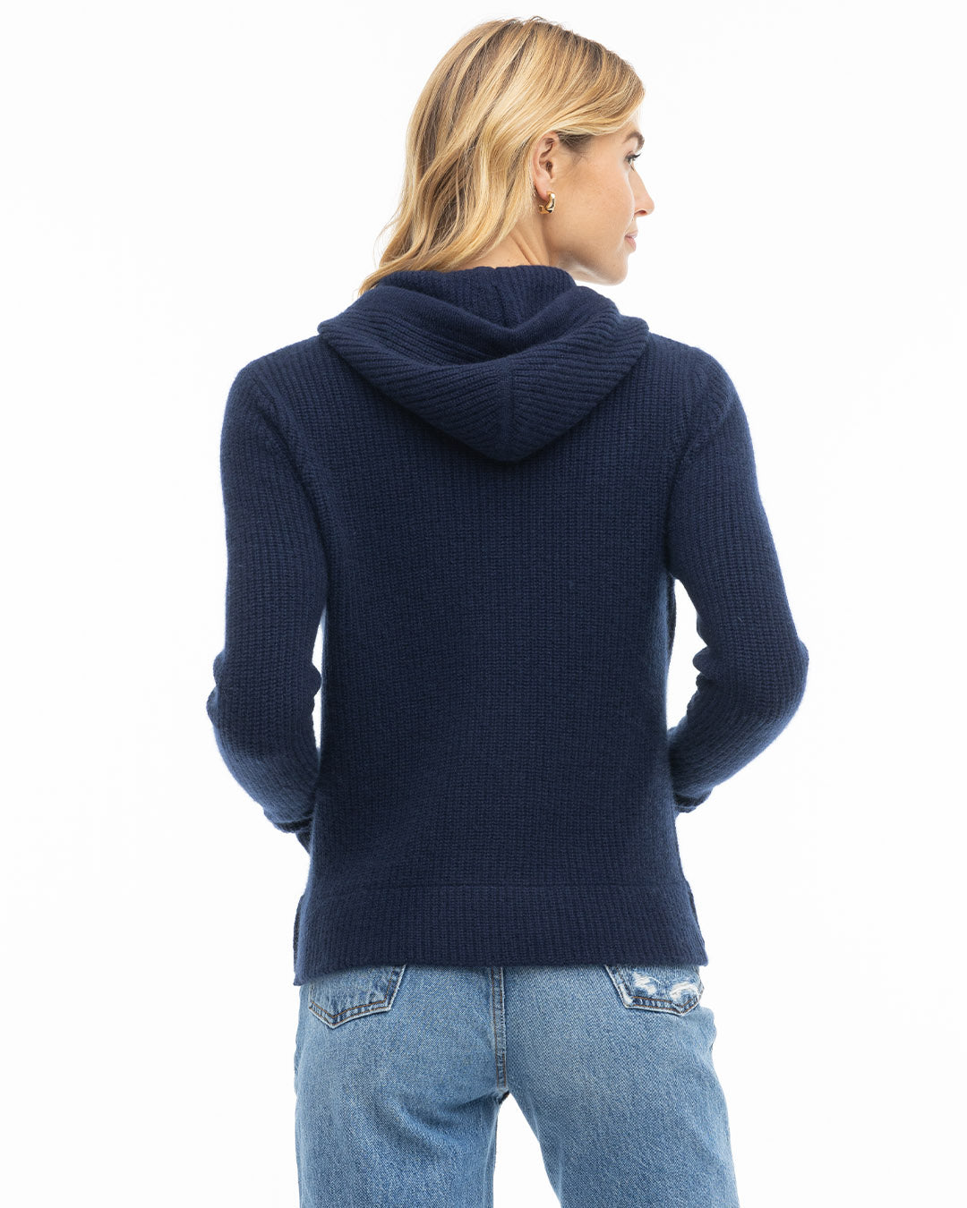 Cashmere Fisherman Hoodie