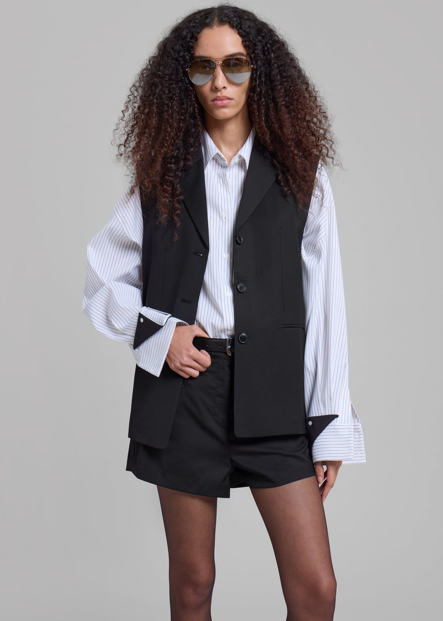 Xandra Vest - Black