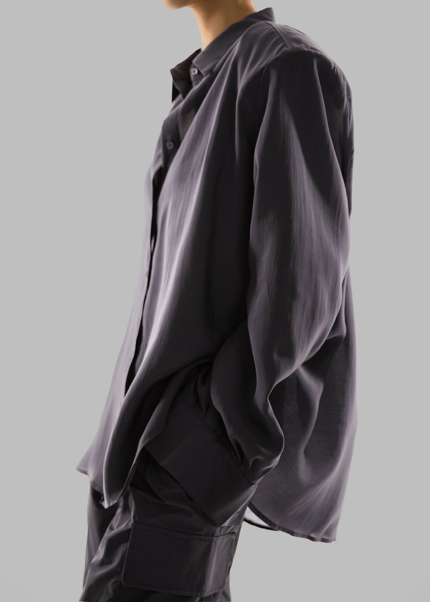 Zoula Padded Shirt - Charcoal